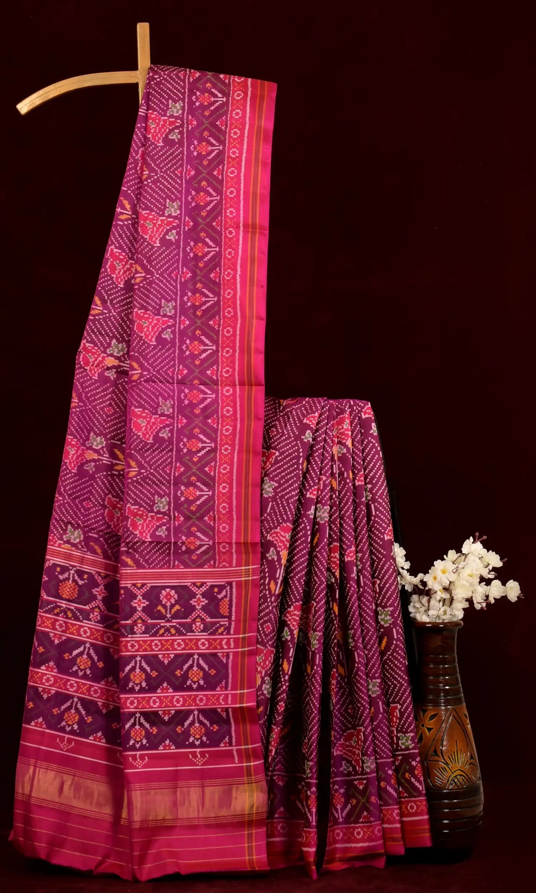Double Ikat Patola Saree