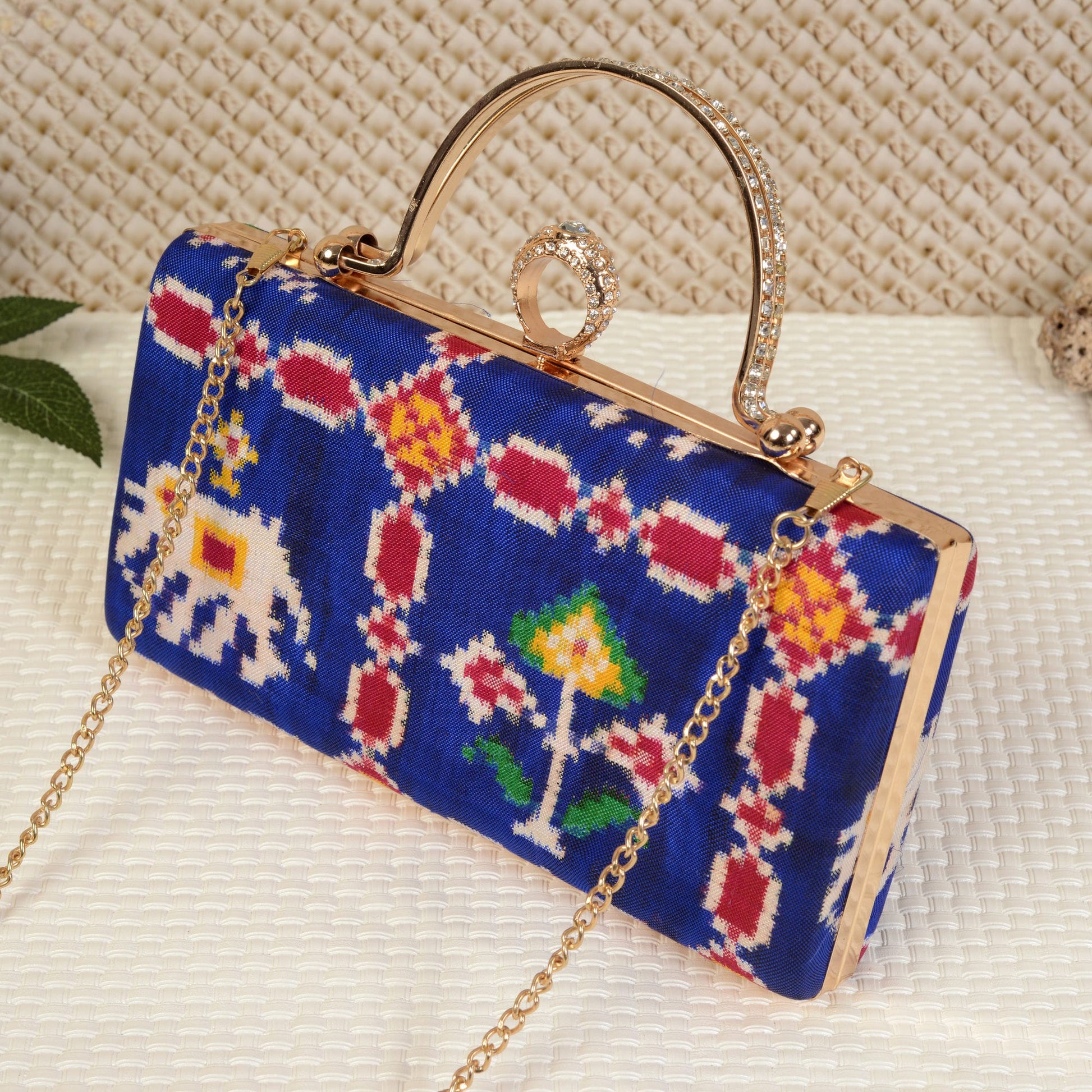 Double Ikat Patola Clutch
