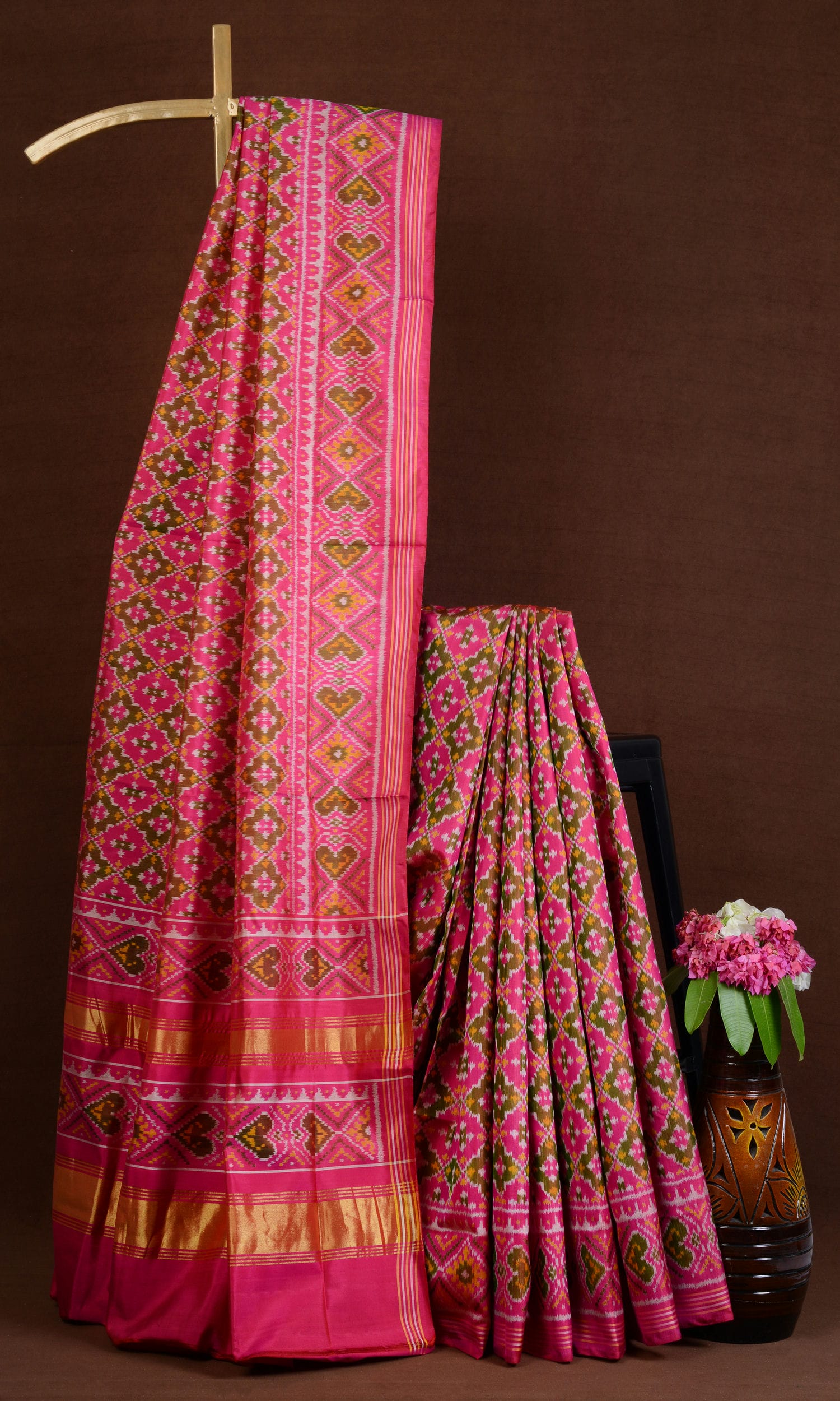 Single Ikkat Patola Saree