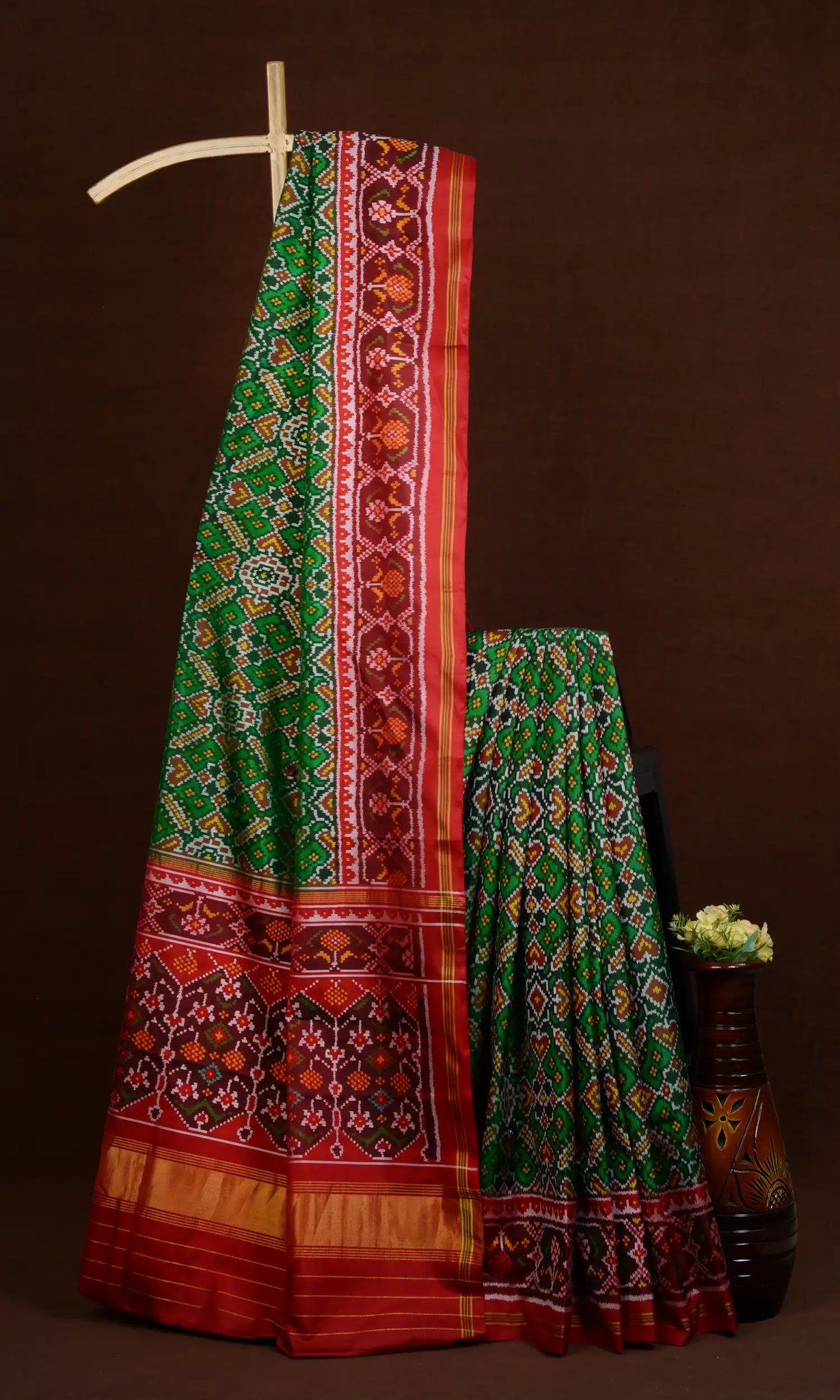 Single Ikat Patola Saree