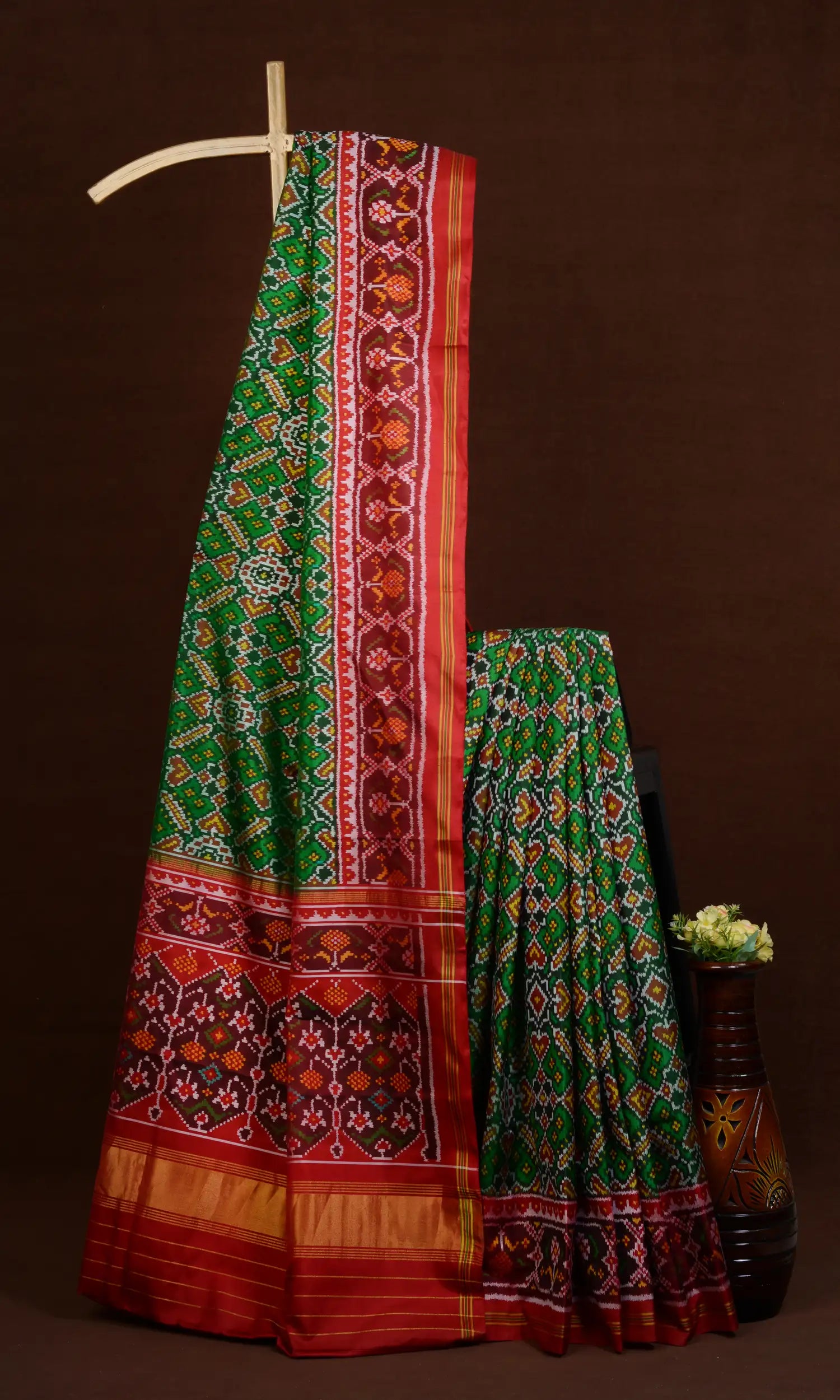 Single Ikat Patola Saree