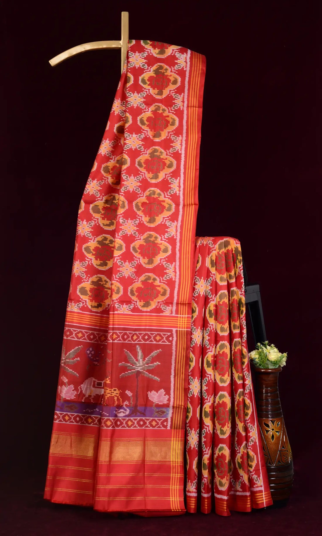 Single Ikat Patola Saree