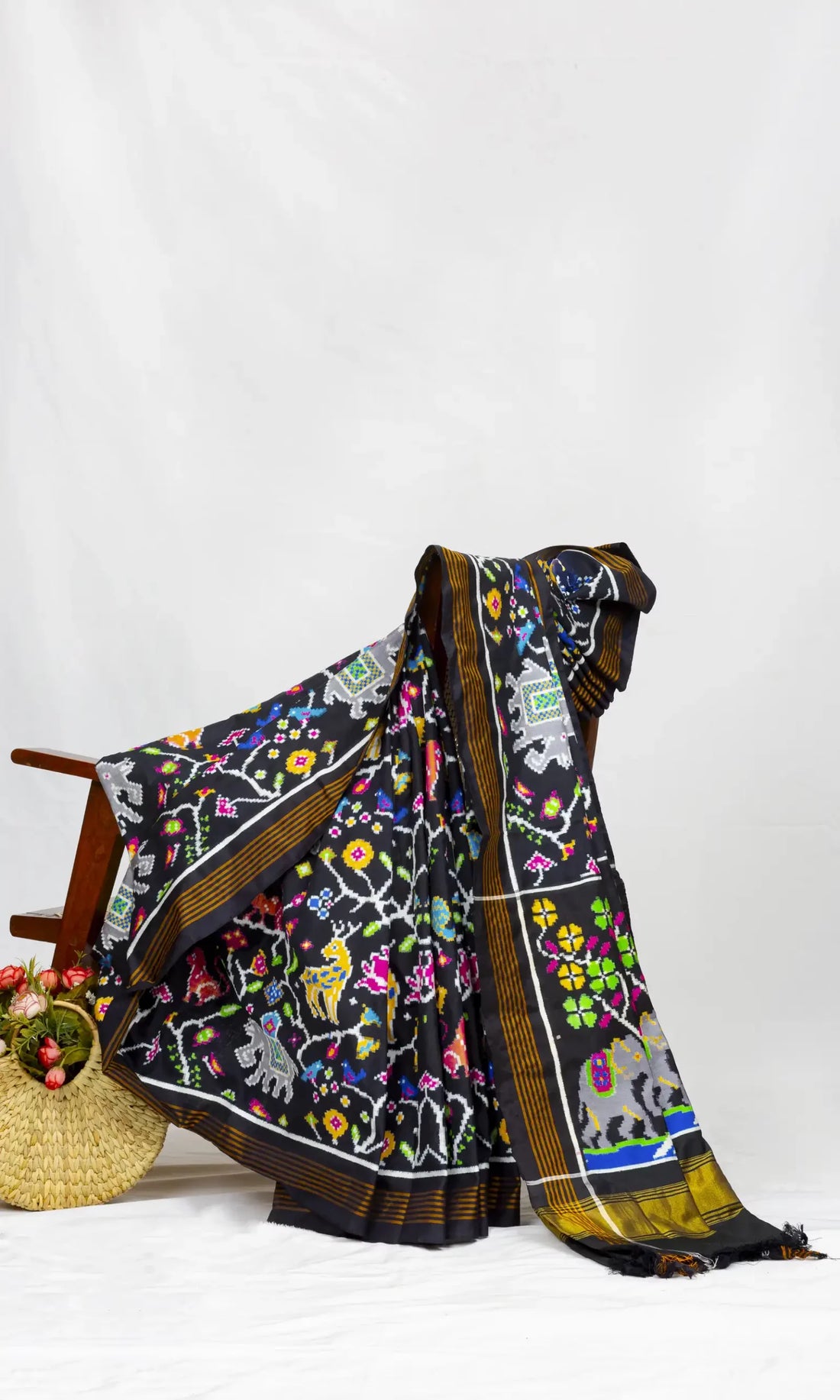 Double Ikat Patola Saree