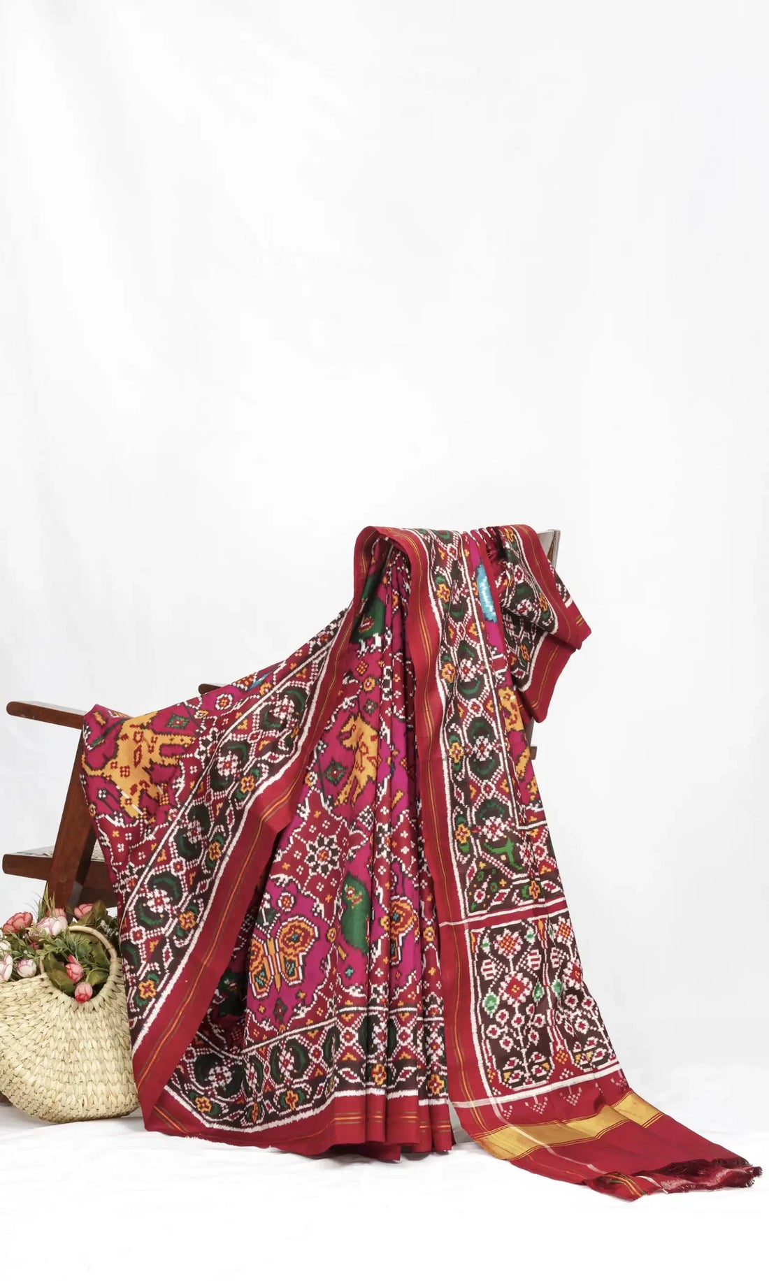 Double Ikat Patola Saree