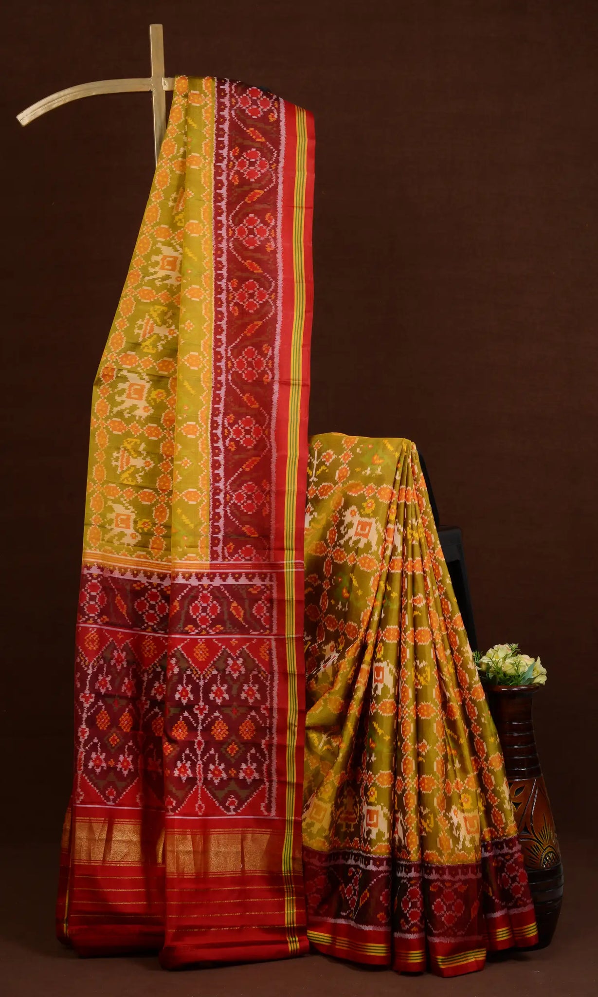 Single Ikat Patola Saree