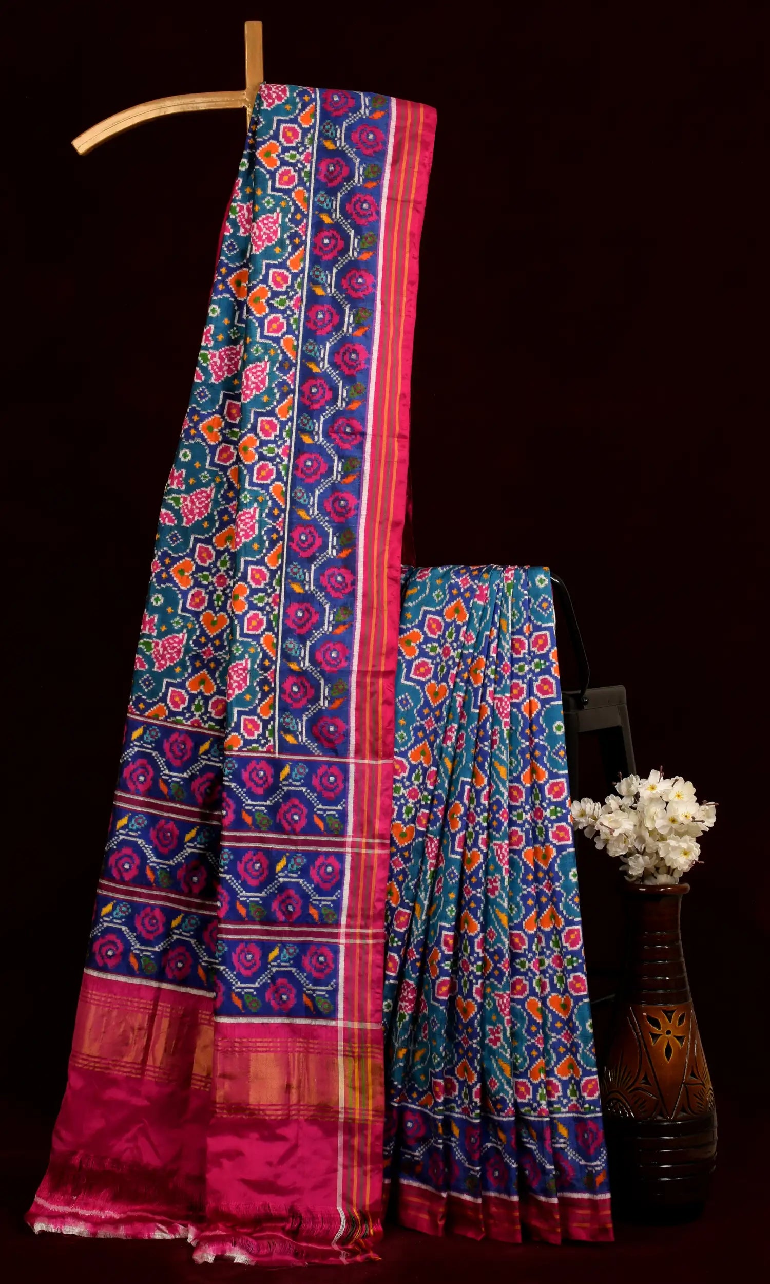 Double Ikat Patola Saree
