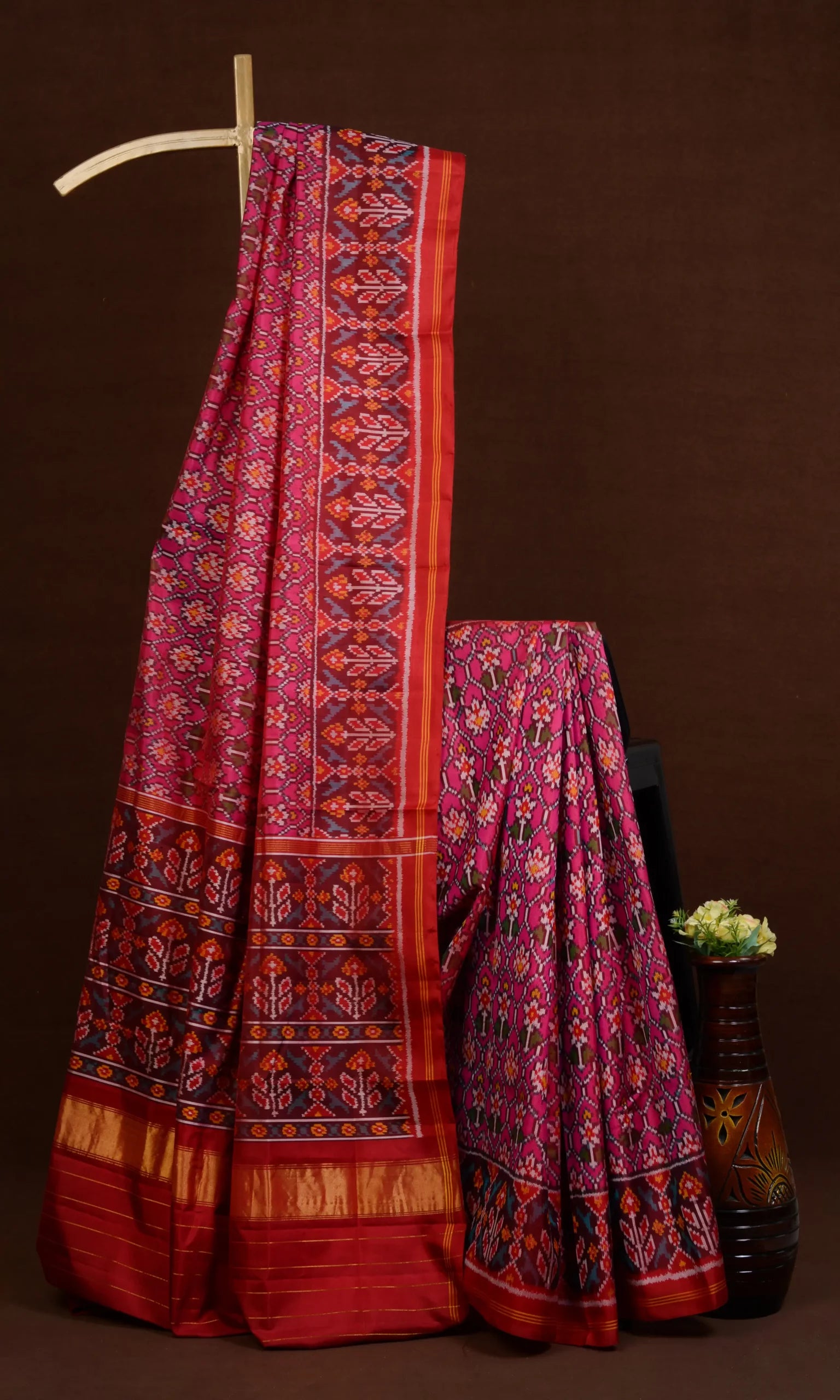 Single Ikat Patola Saree