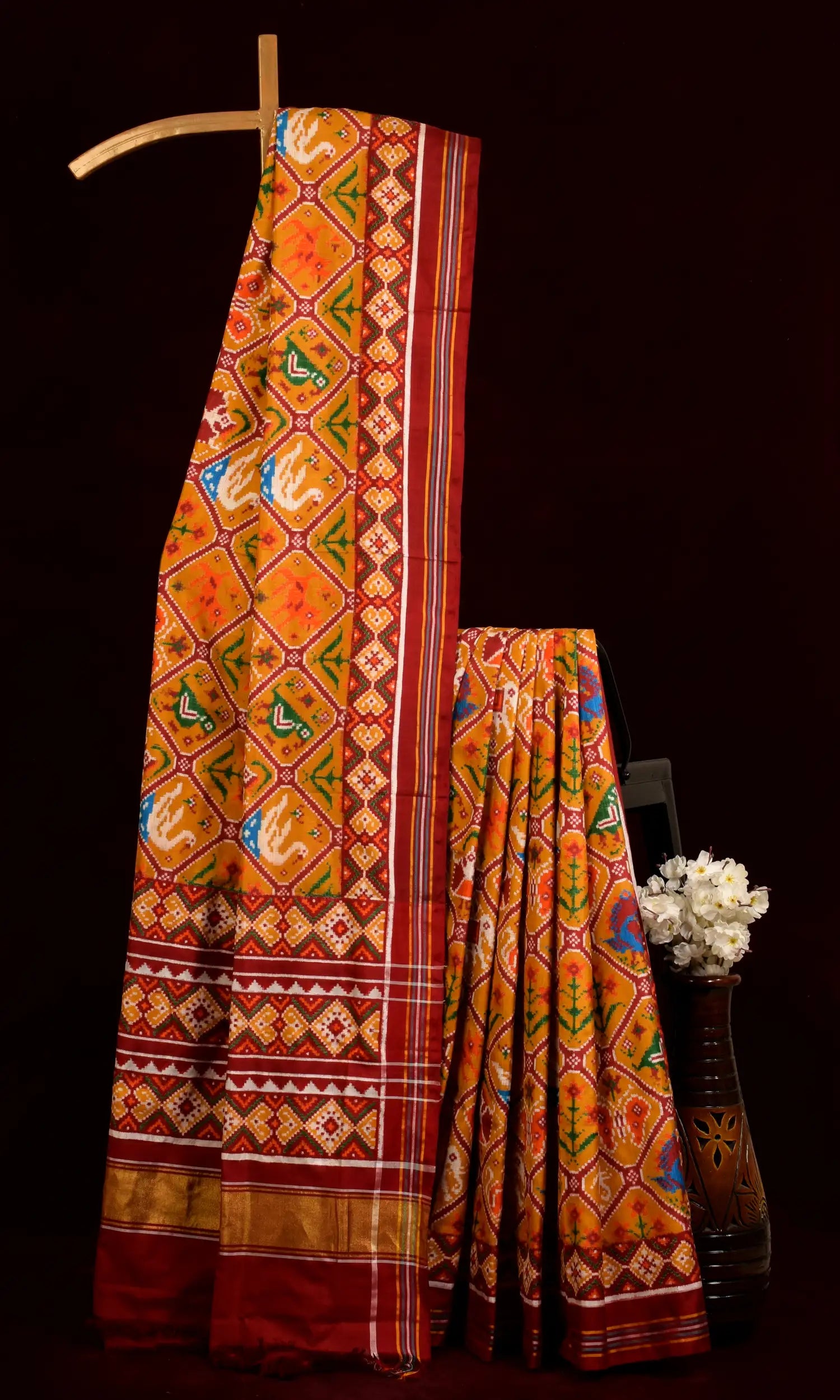 Double Ikat Patola Saree