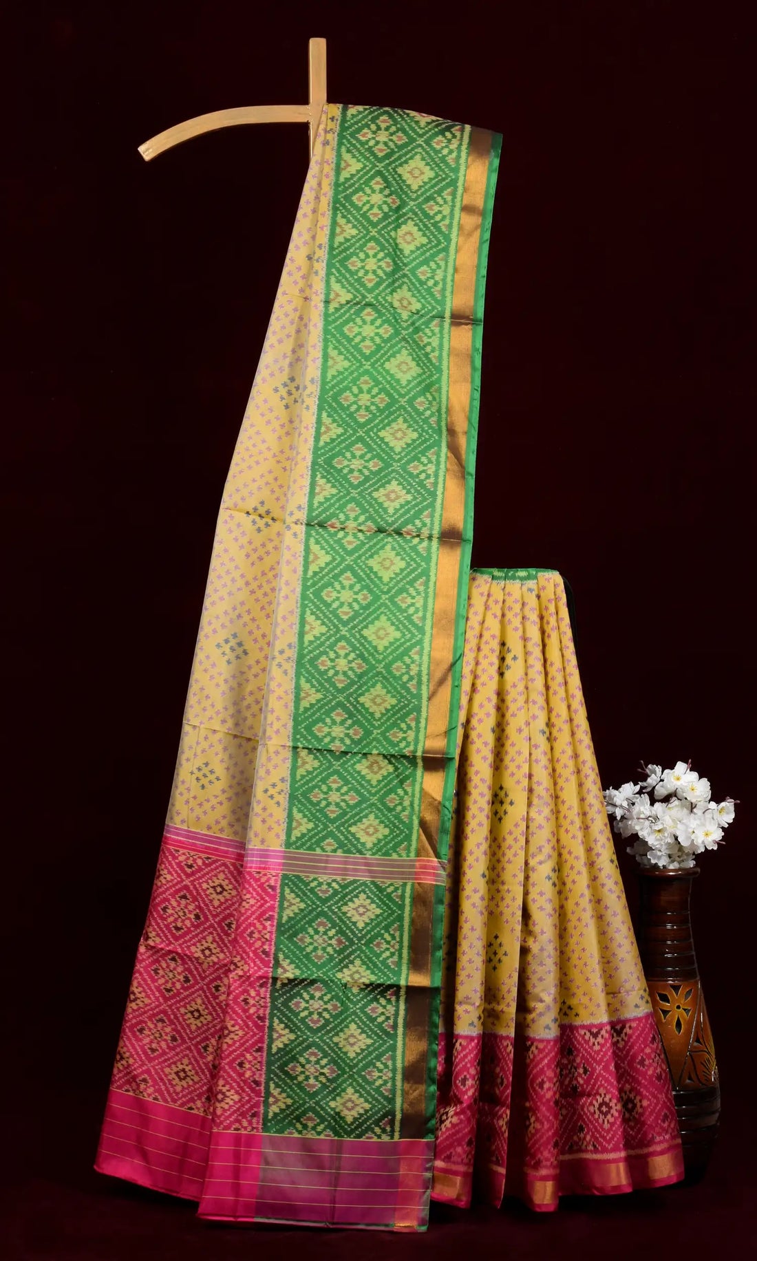 Rajkoti Patola Saree