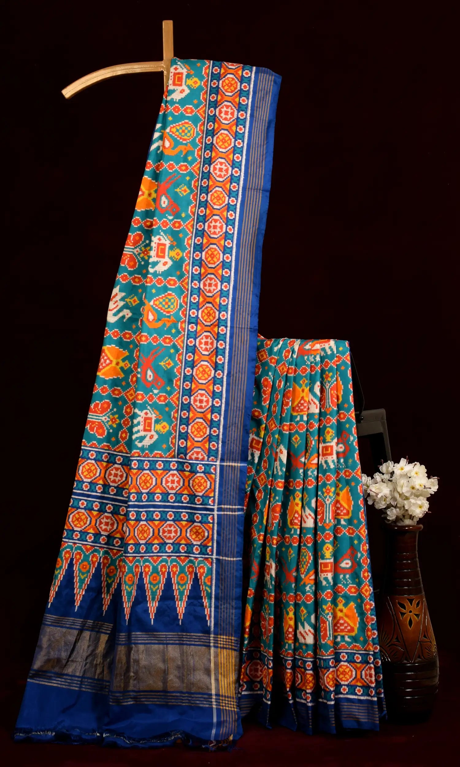 Double Ikat Patola Saree