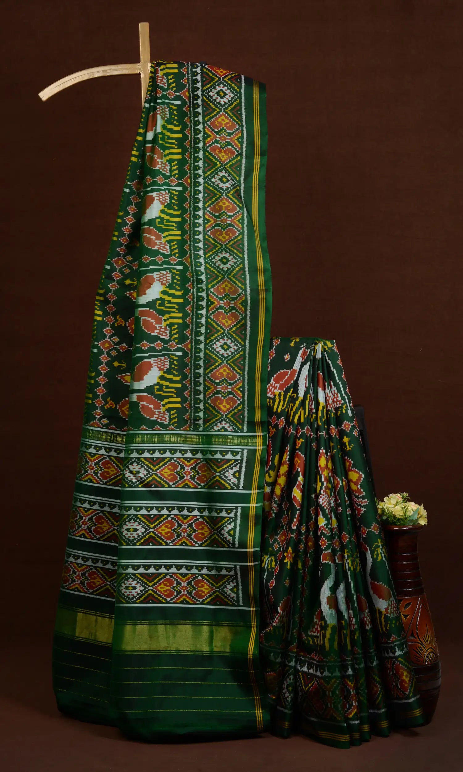 Single Ikat Patola Saree
