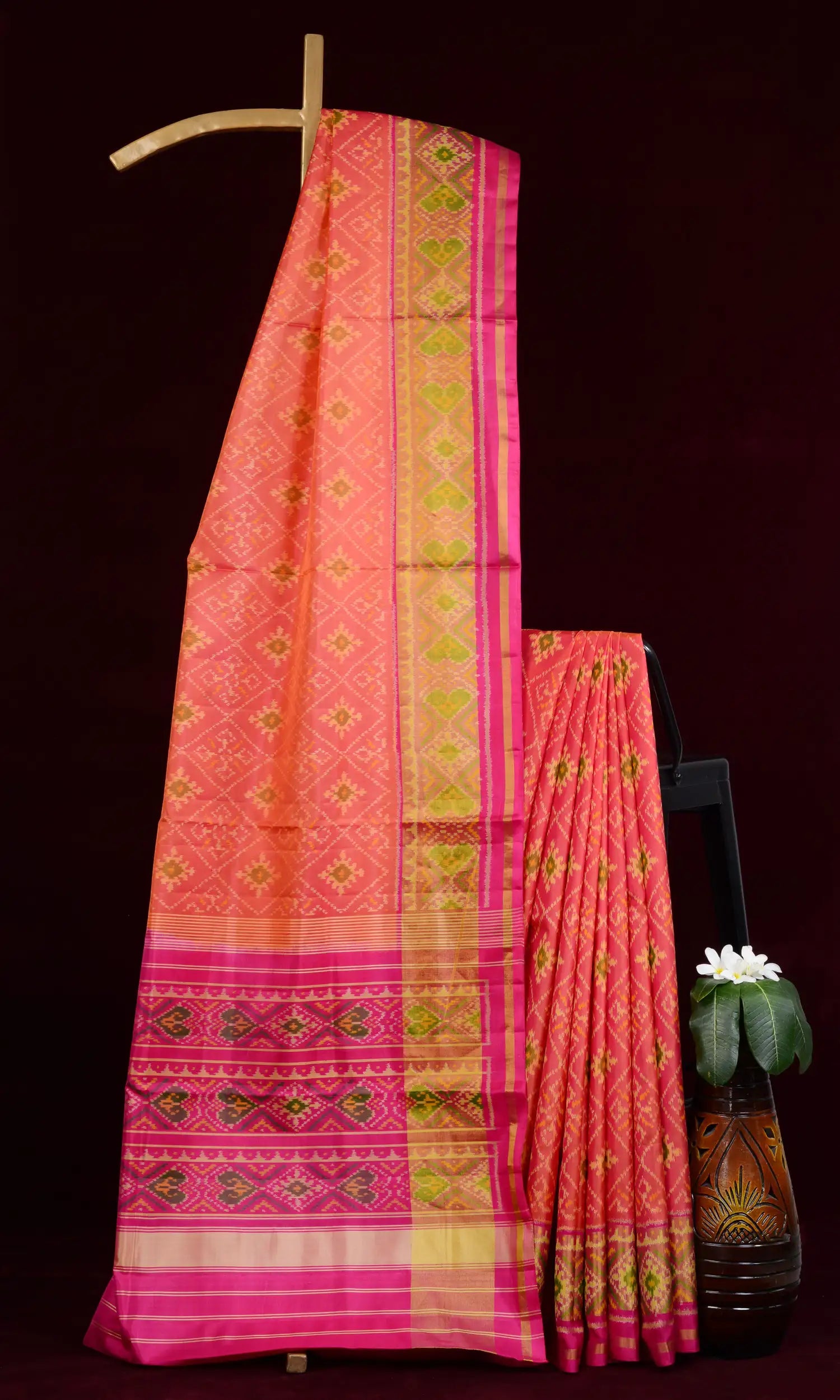 Rajkoti Patola Saree