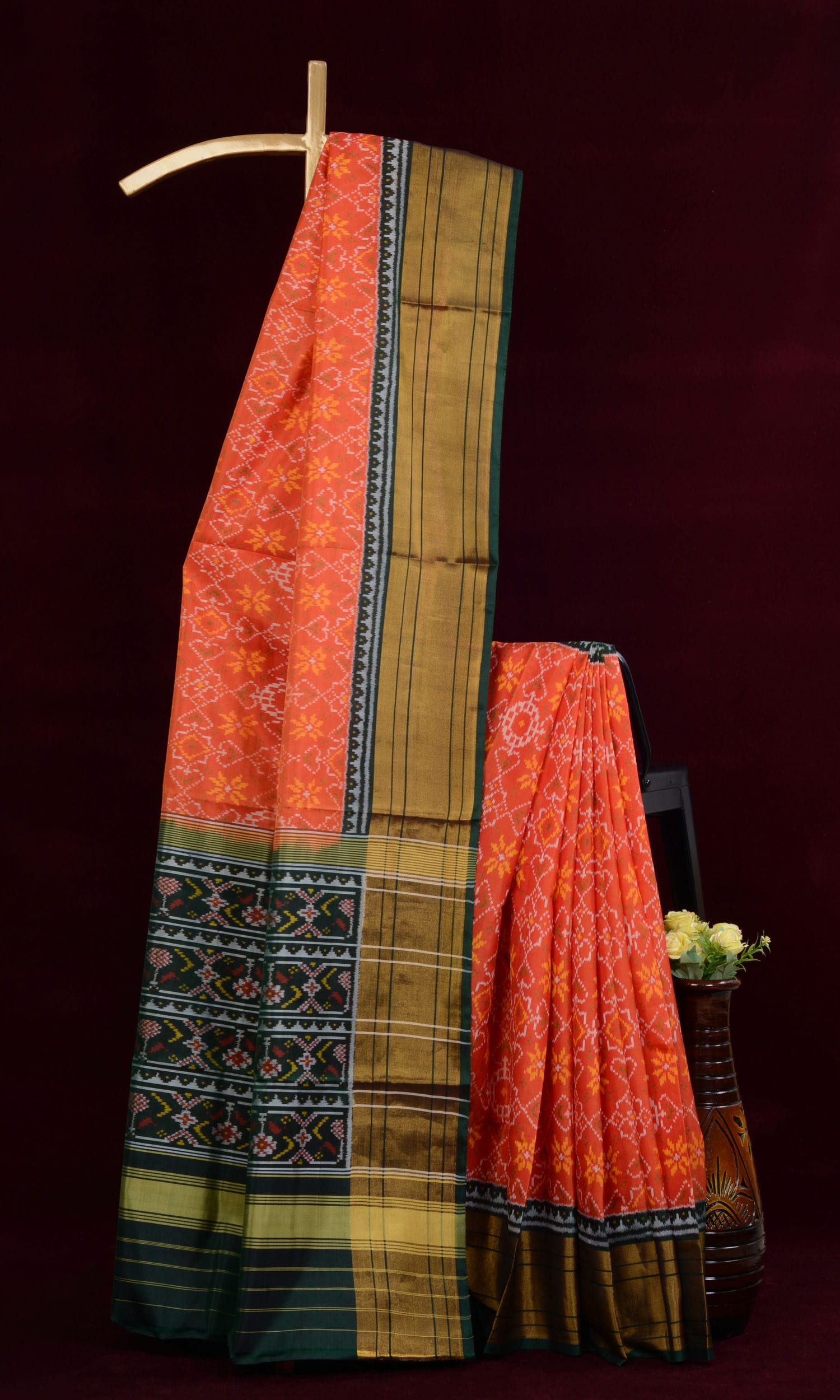 Rajkoti Patola Saree