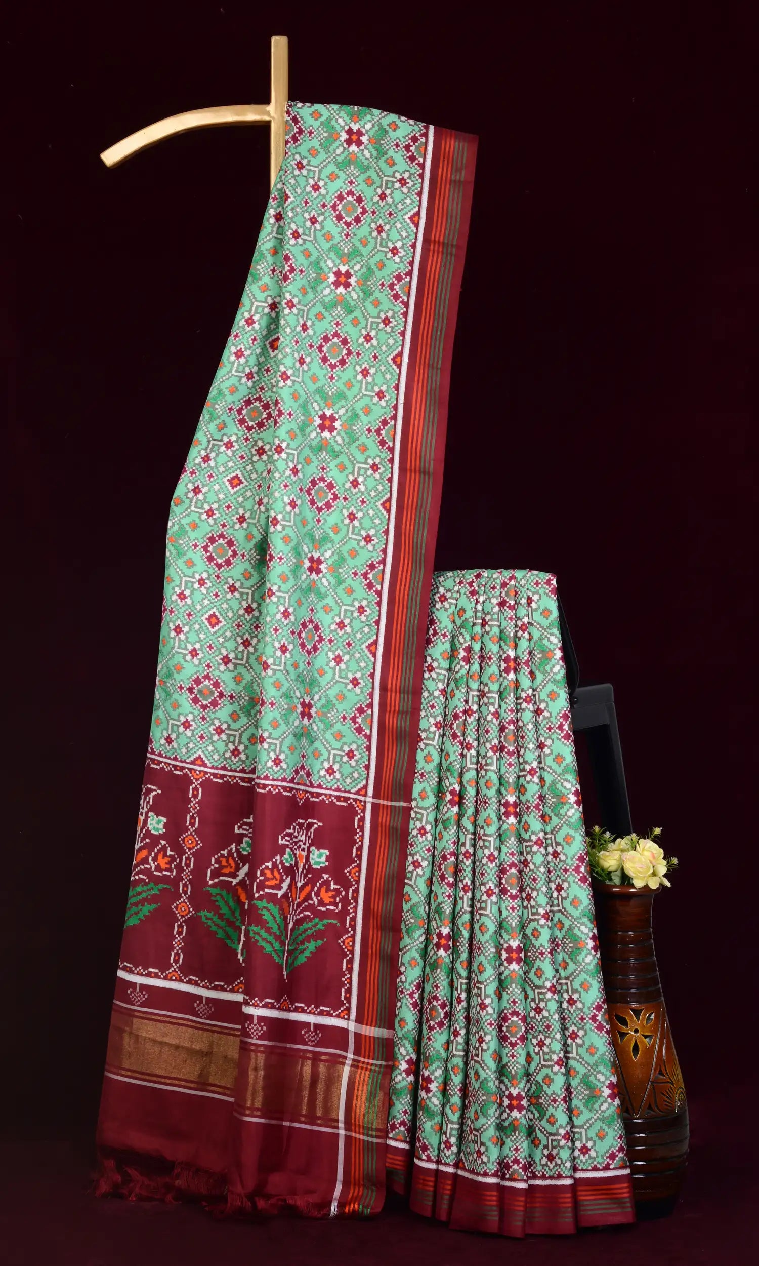 Double Ikat Patola Saree