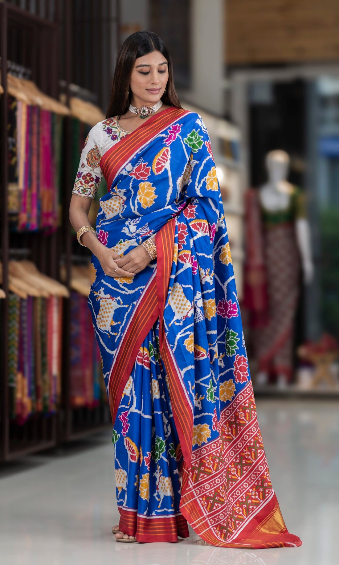 Double Ikat Patola Saree