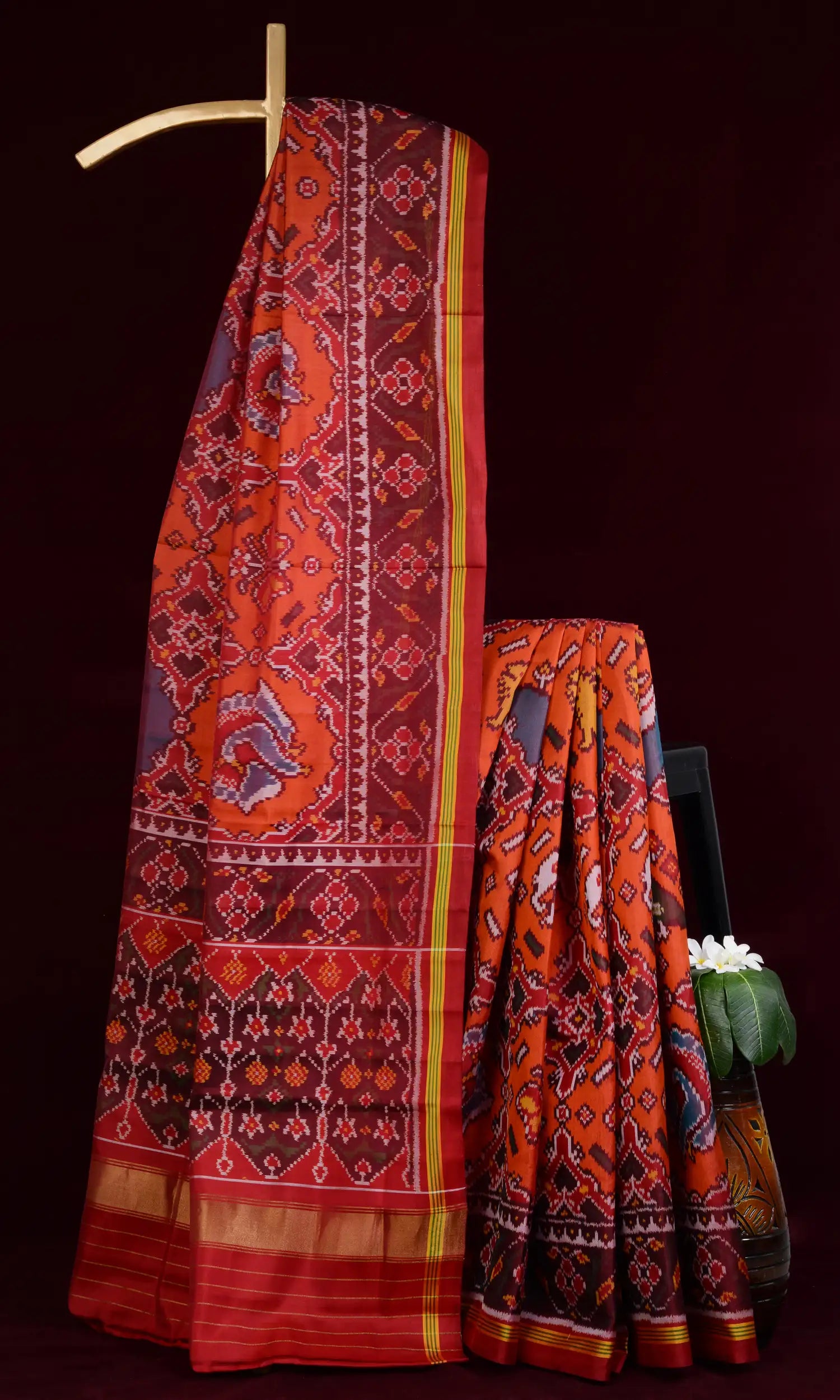 Single Ikat Patola Saree