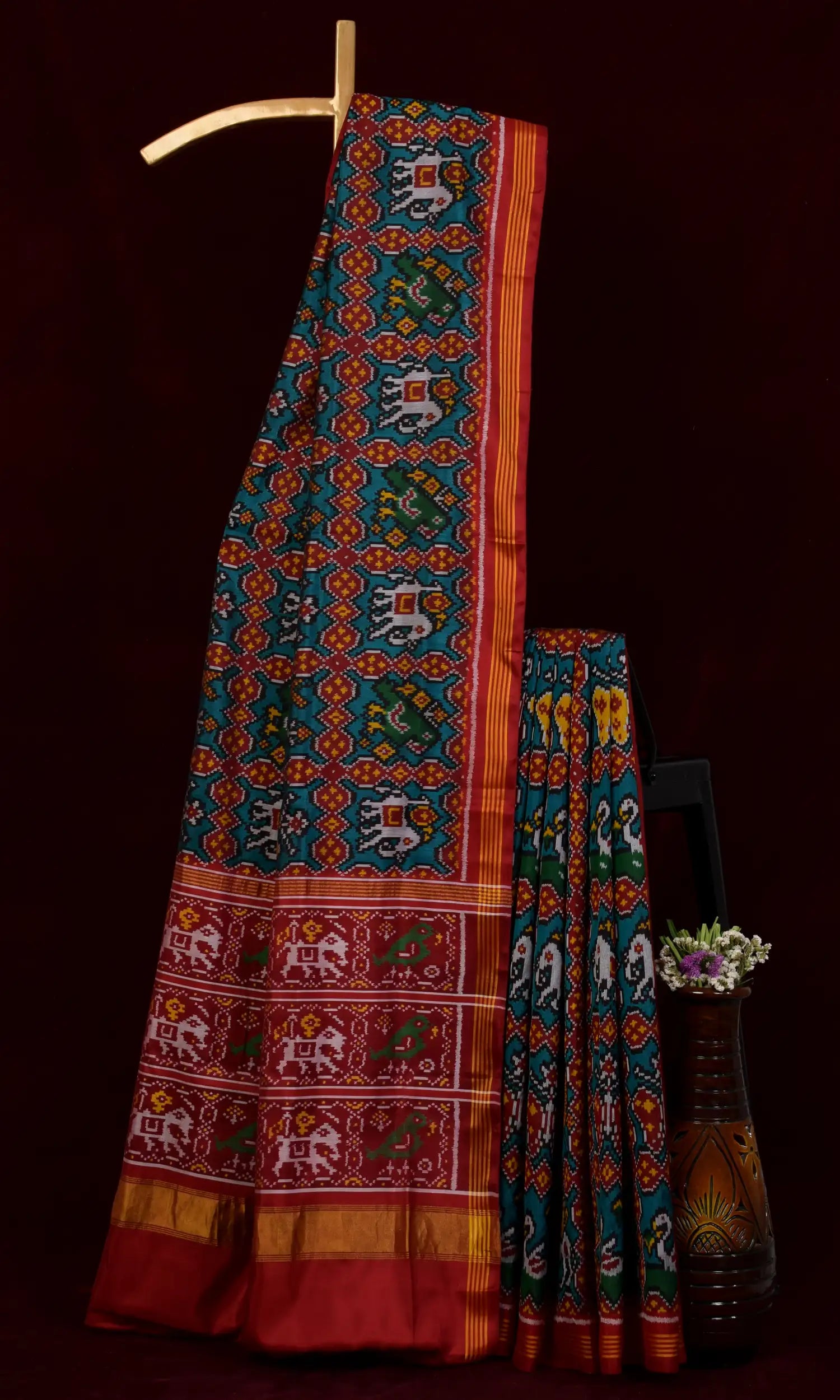Single Ikat Patola Saree