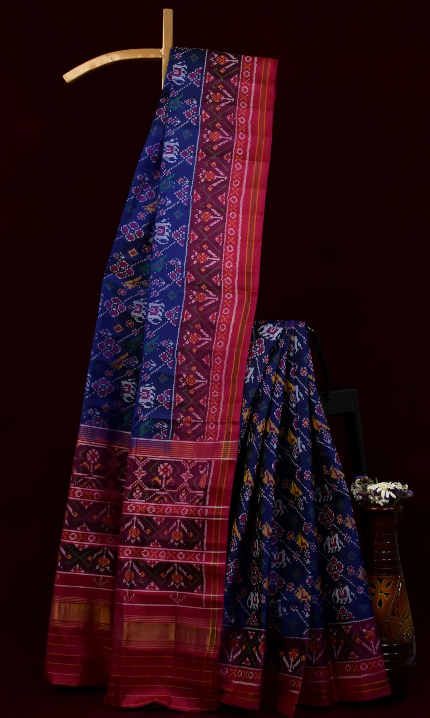 Single Ikat Patola Saree
