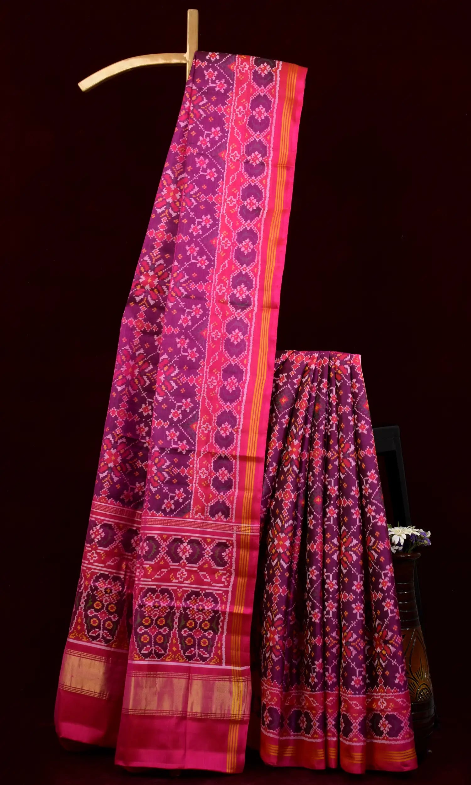 Single Ikat Patola Saree