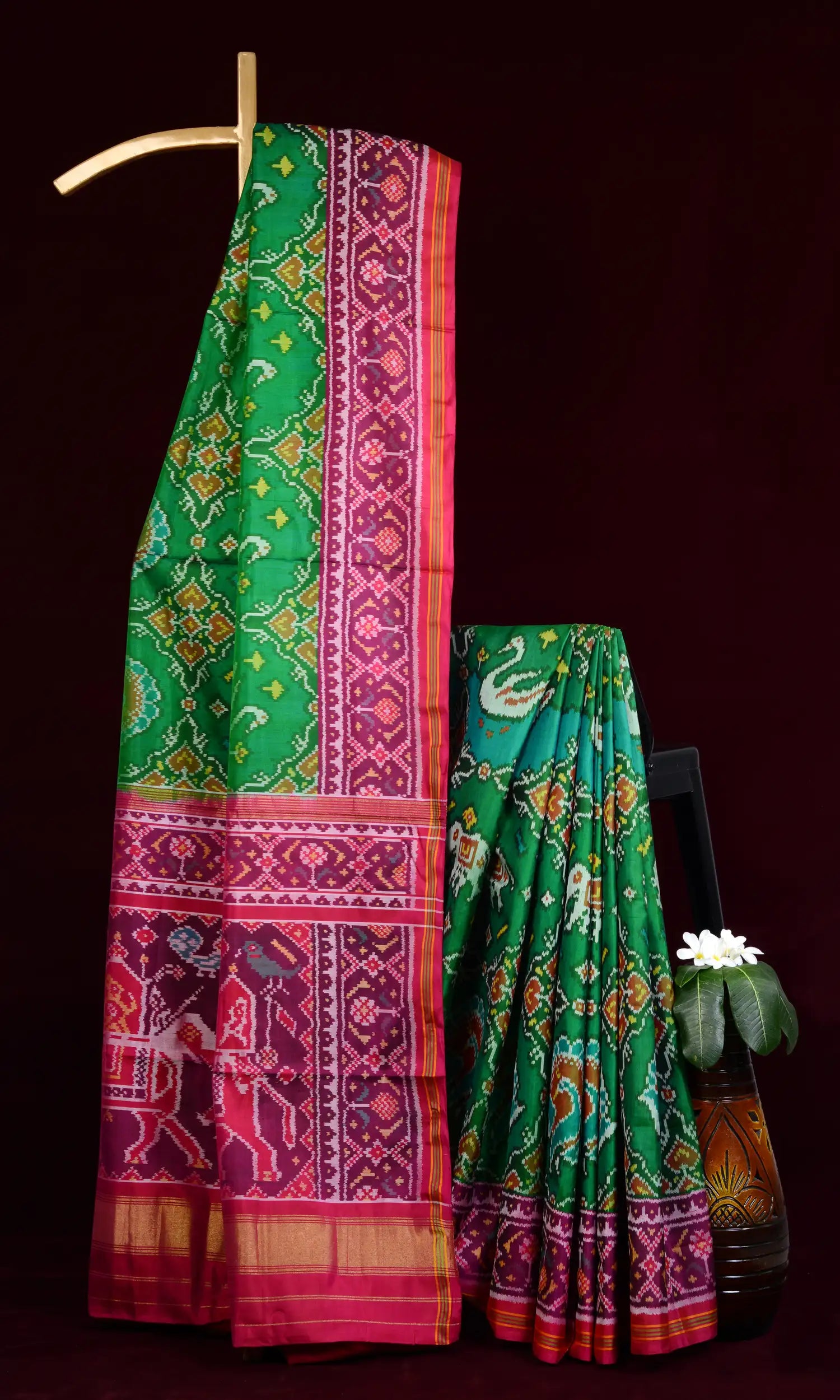 Single Ikat Patola Saree