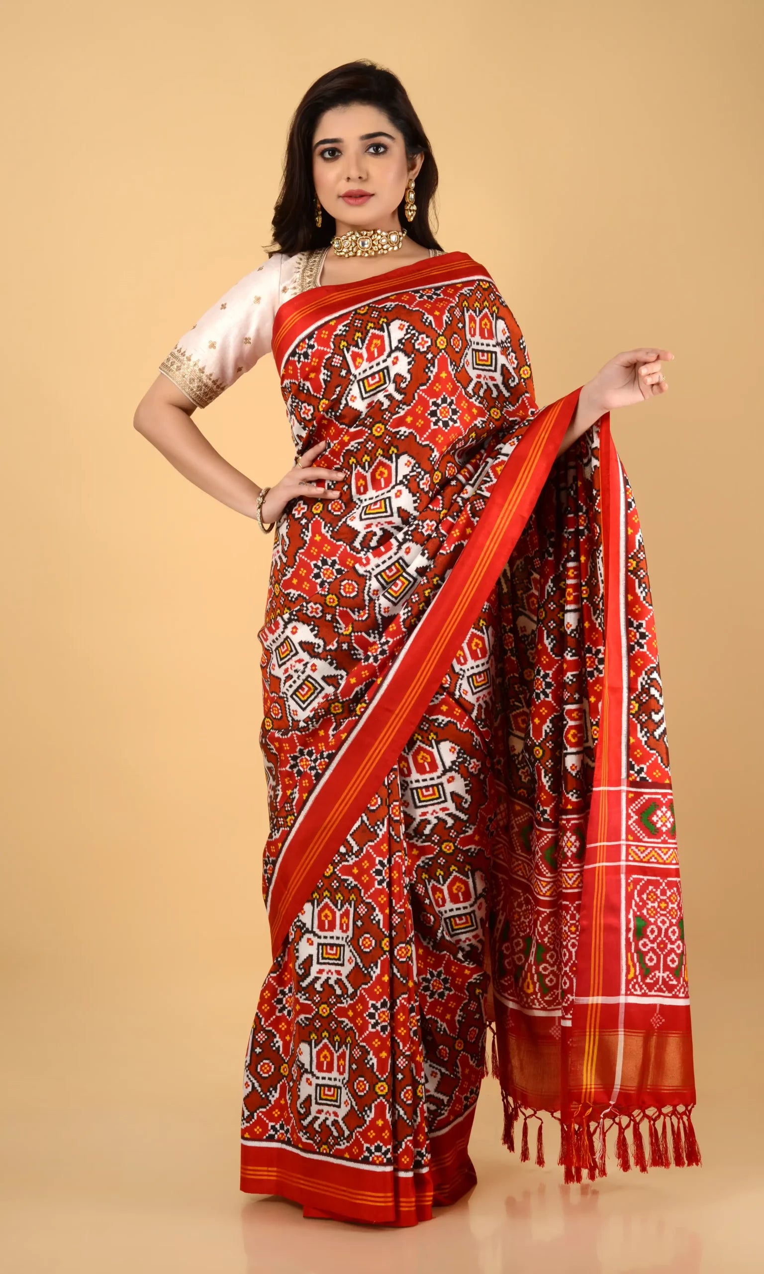 Double Ikat Patola Saree