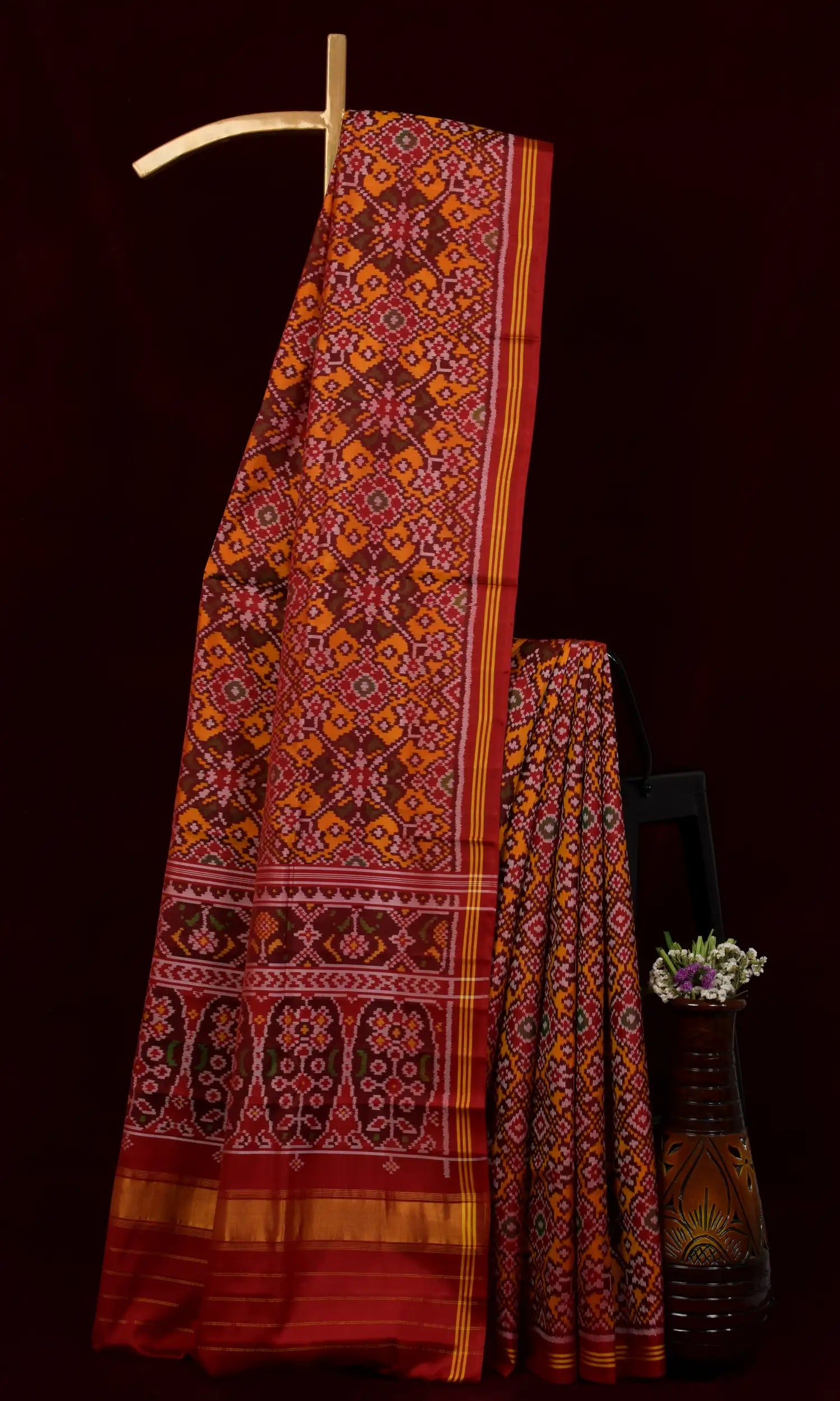 Single Ikat Patola Saree