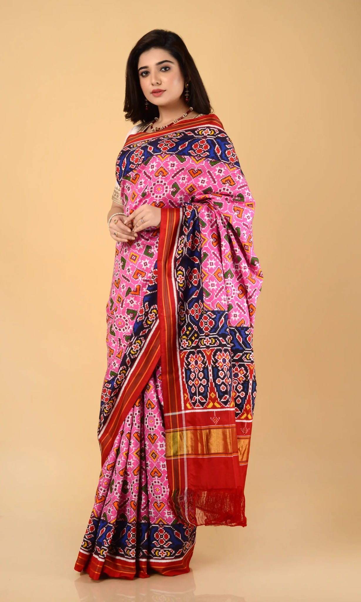 Double Ikat Patola Saree