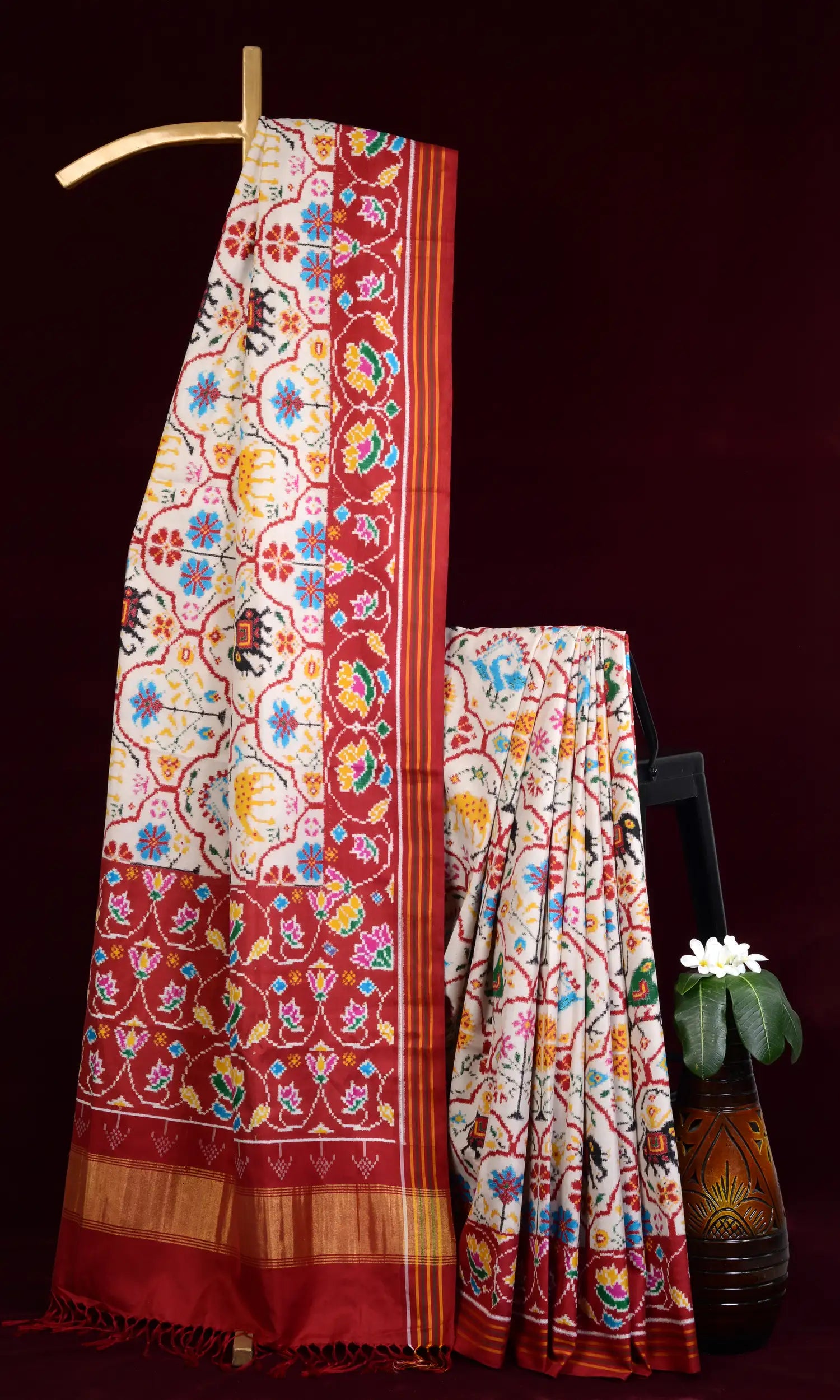 Double Ikat Patola Saree