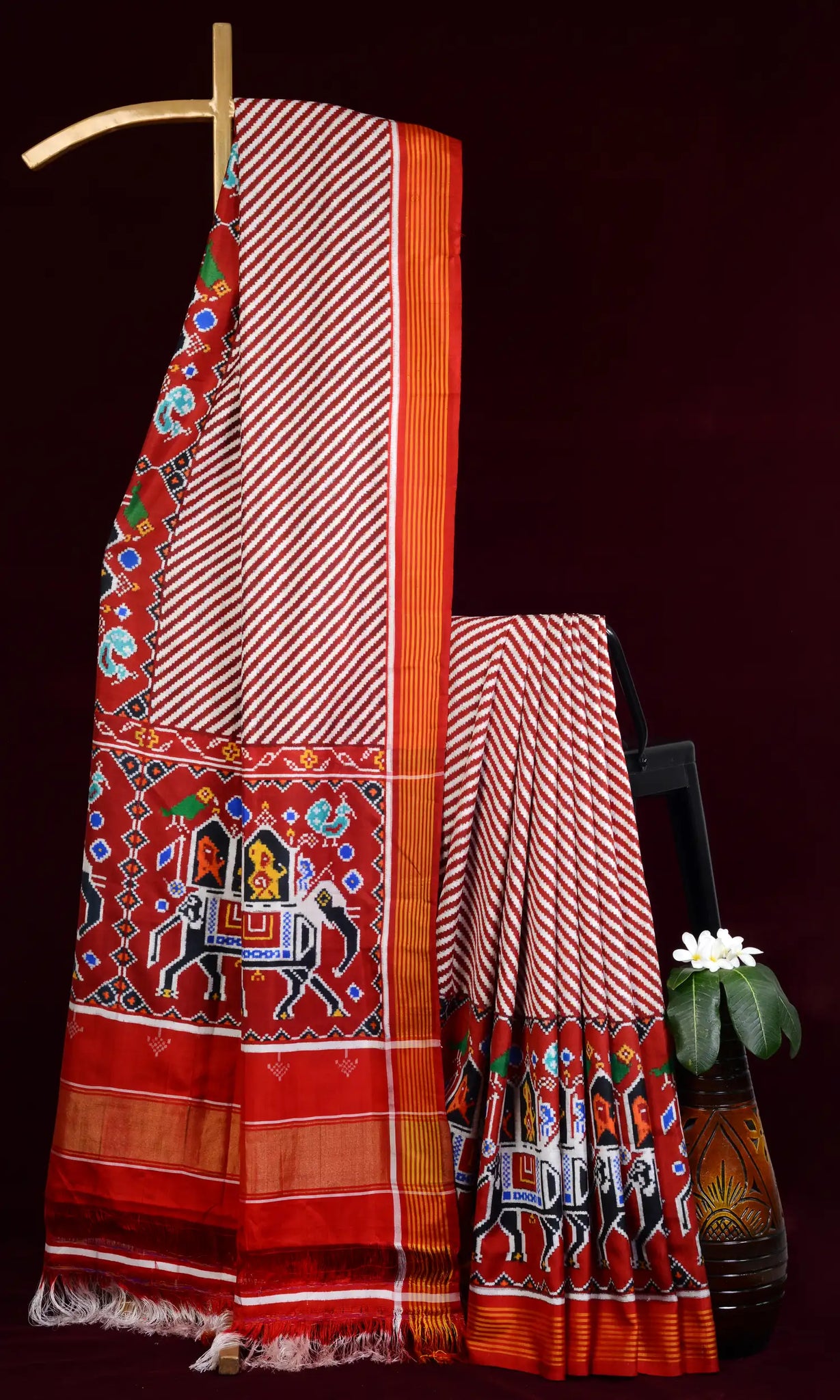 Double Ikat Patola Saree