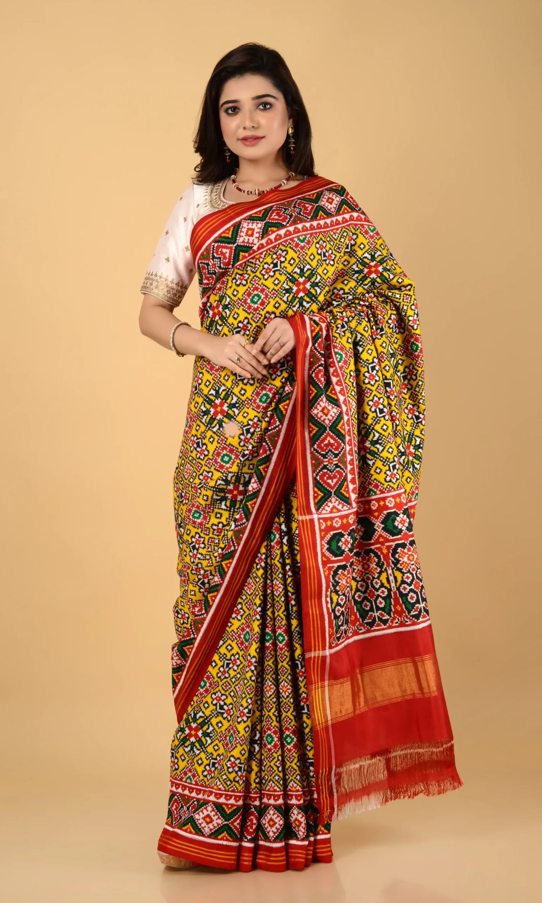 Double Ikat Patola Saree