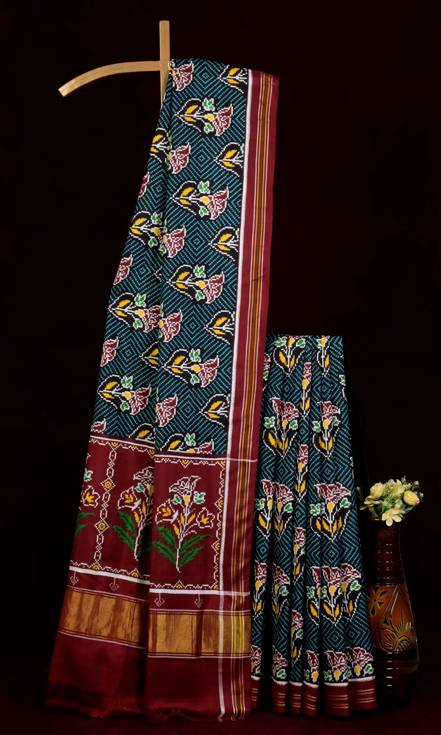 Double Ikat Patola Saree