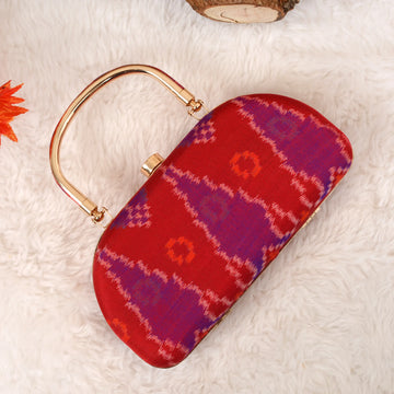 Single Ikat Patola Clutch