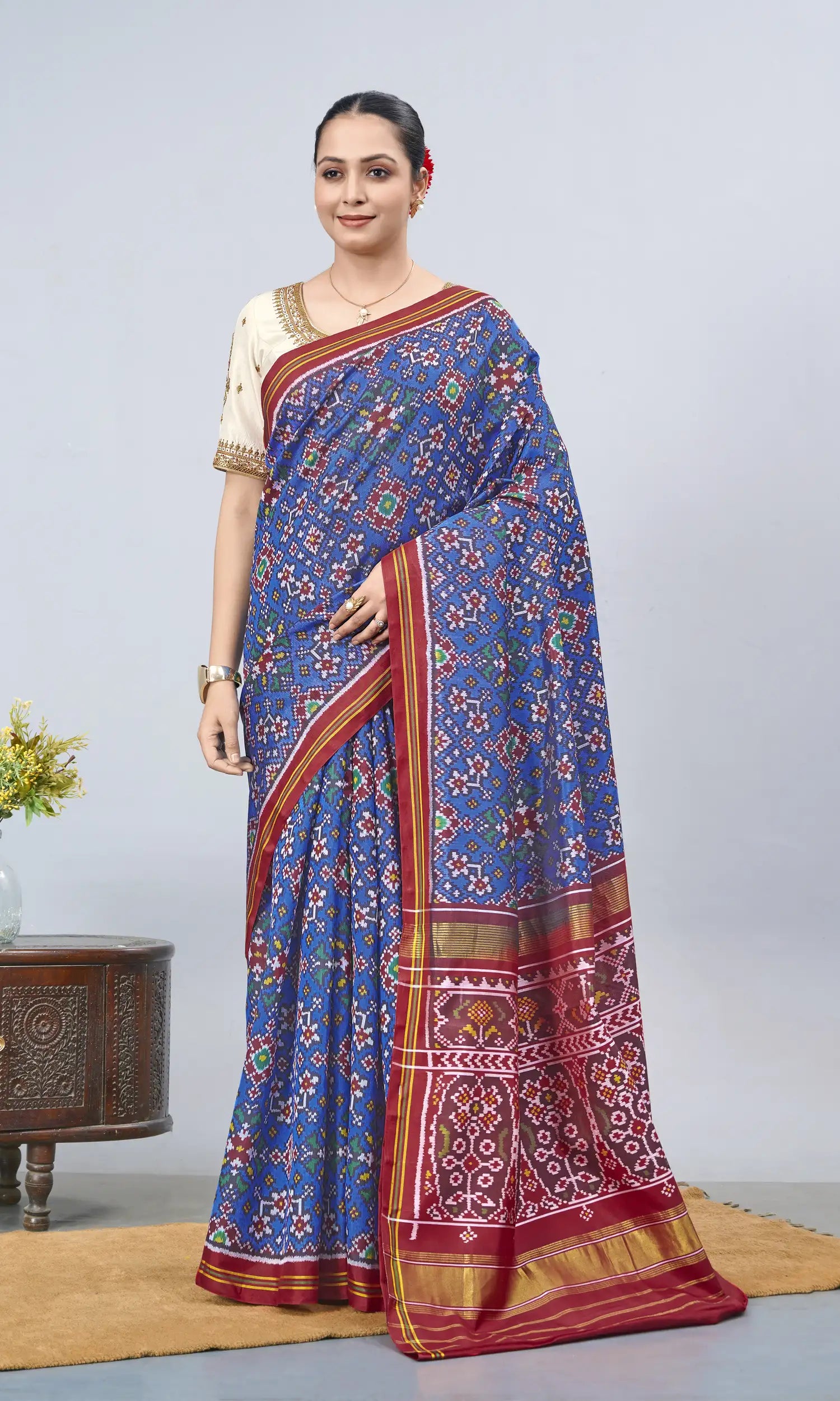 Single Ikat Patola Saree