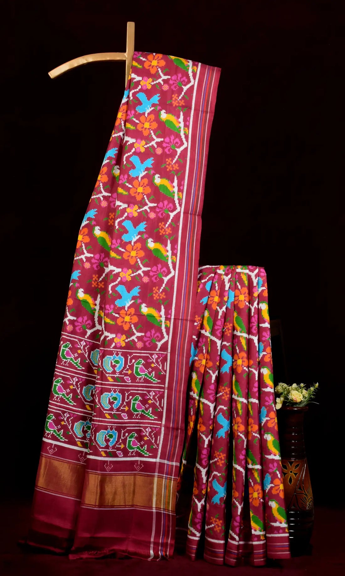 Double Ikat Patola Saree