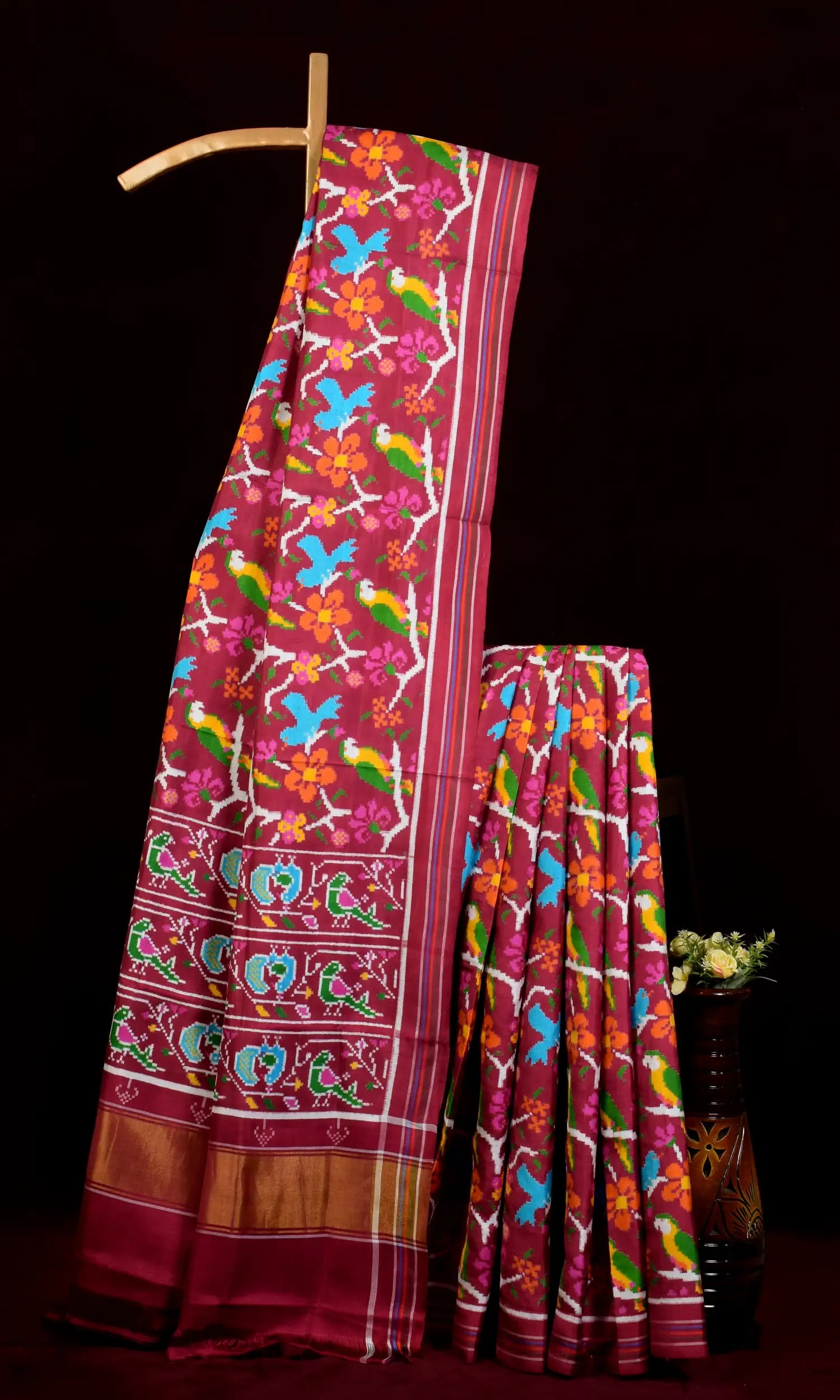 Double Ikat Patola Saree