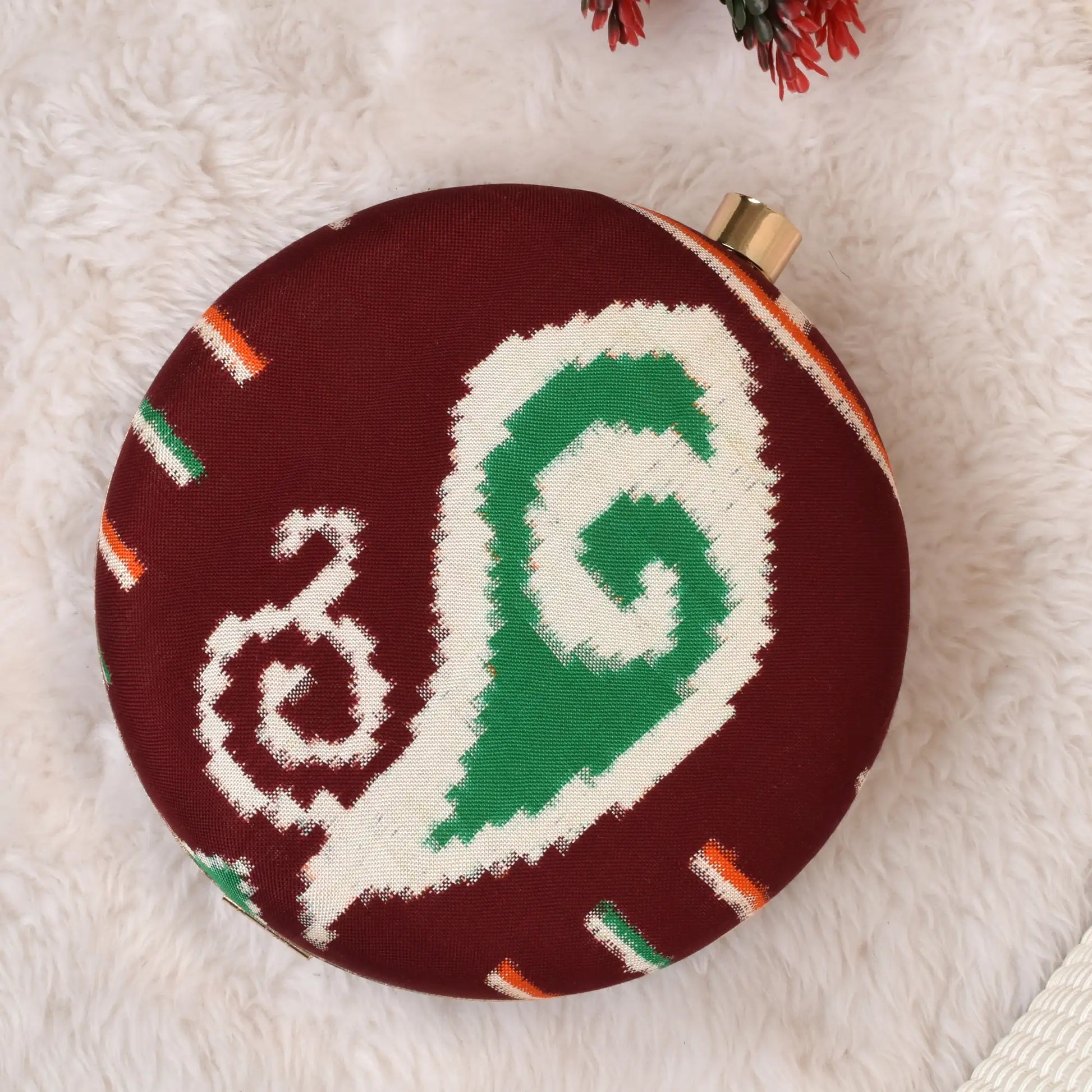 Double Ikat Patola Clutch