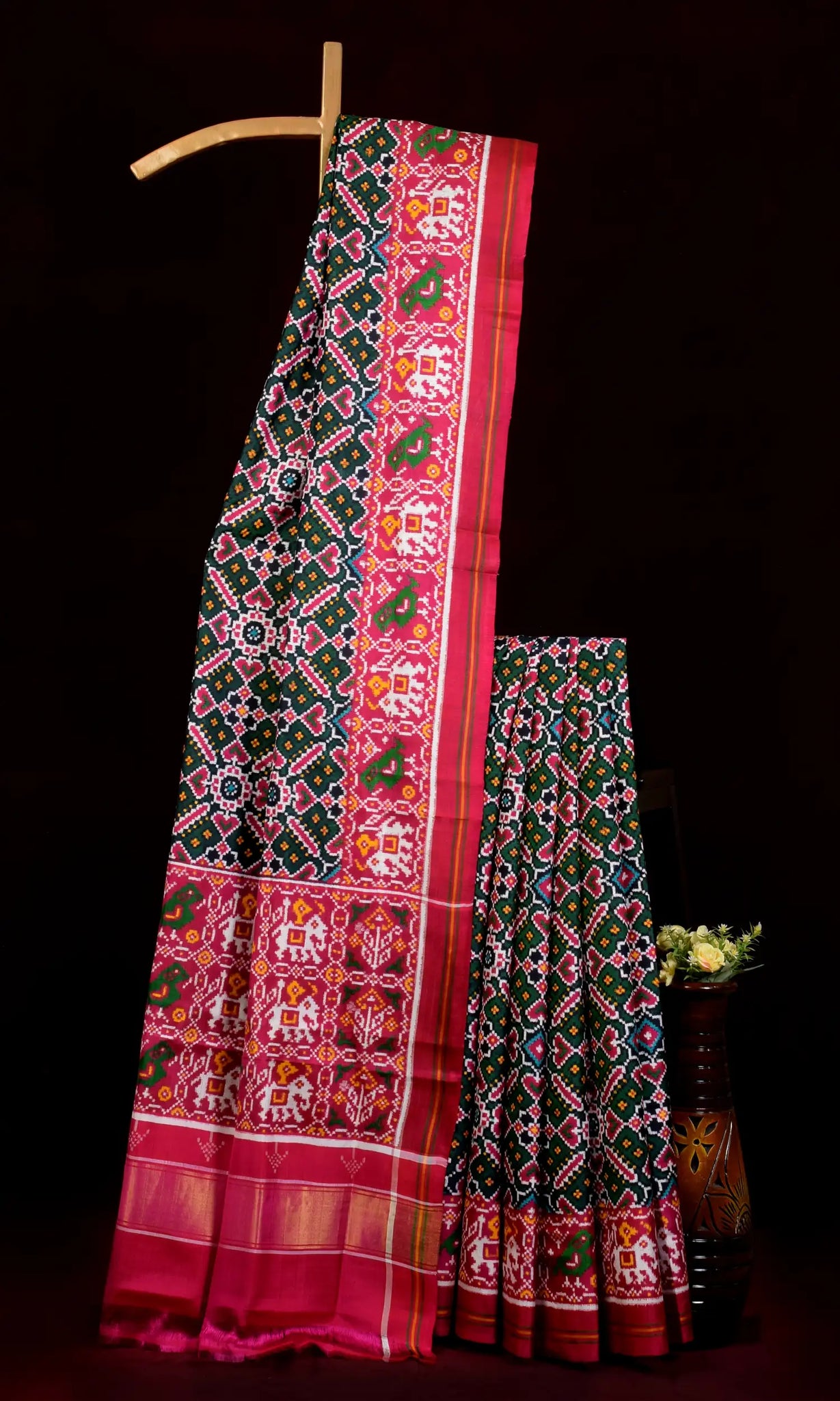 Double Ikat Patola Saree