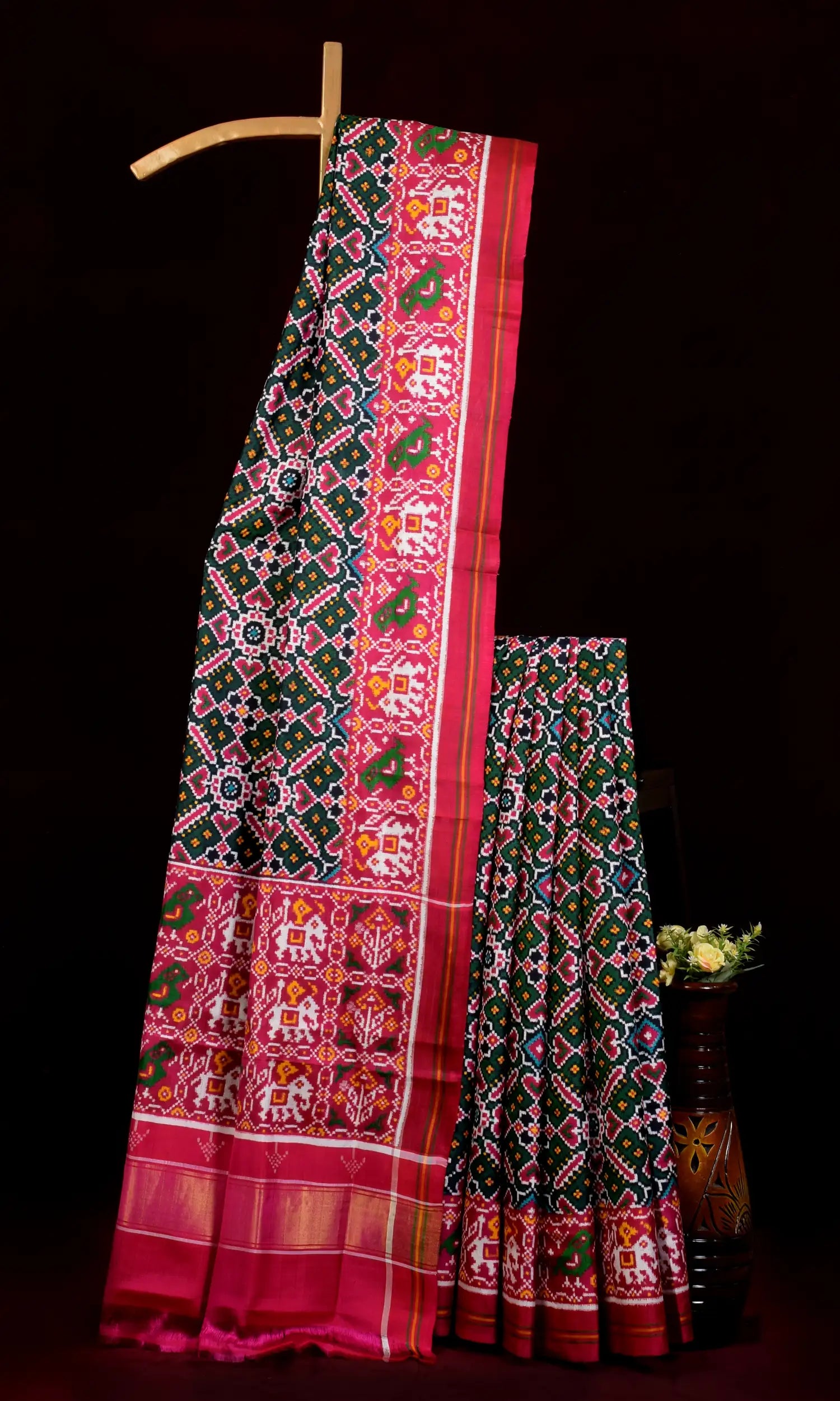 Double Ikat Patola Saree
