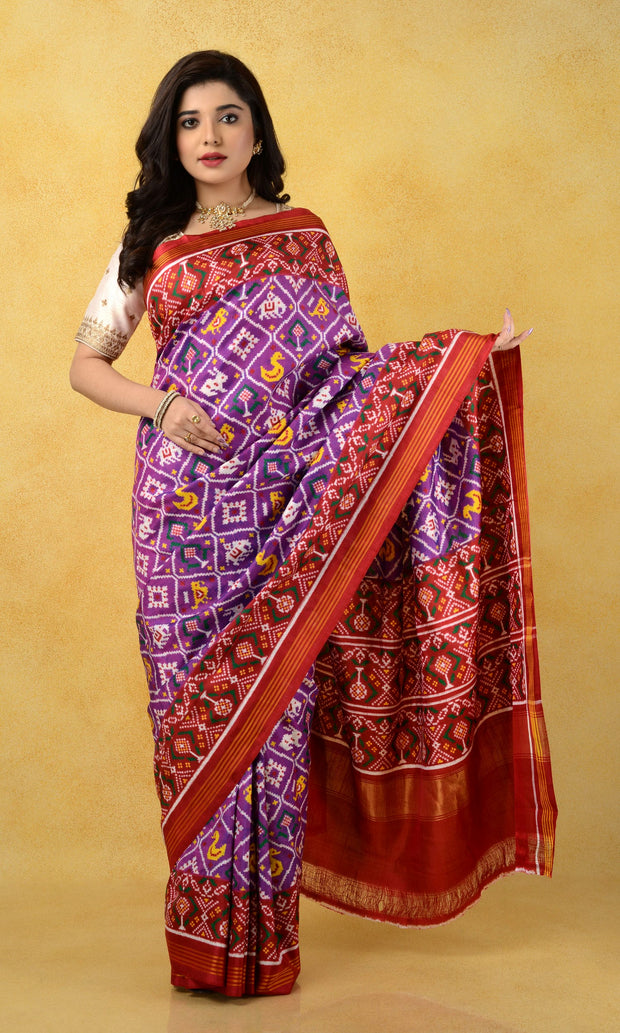 Double Ikat Patola Saree Patola Motifs – My Store