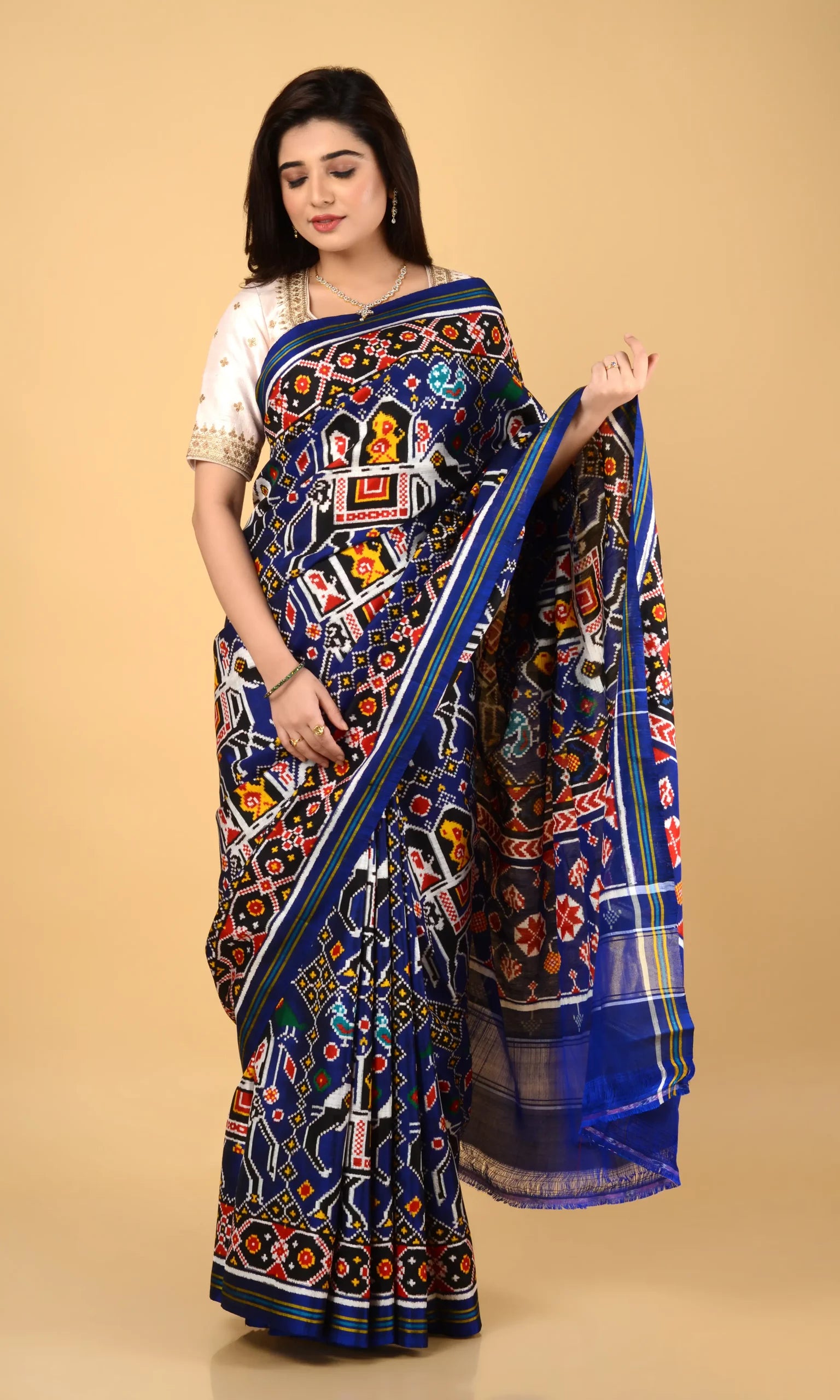 Double Ikat Patola Saree