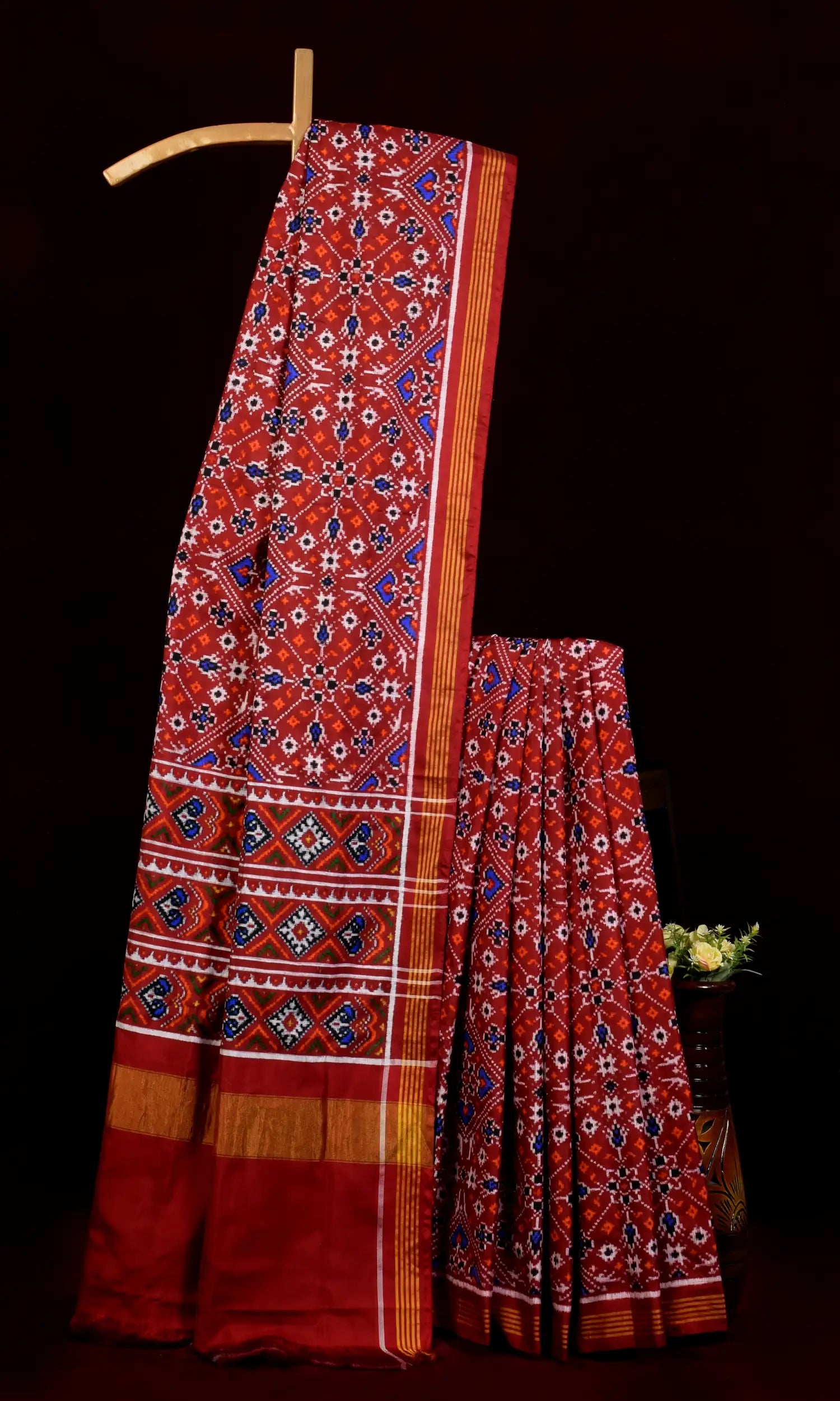 Double Ikat Patola Saree