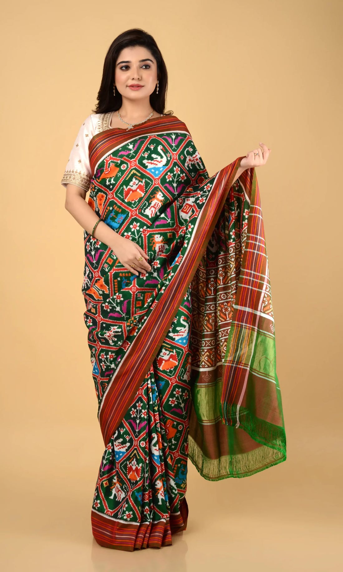 Double Ikat Patola Saree