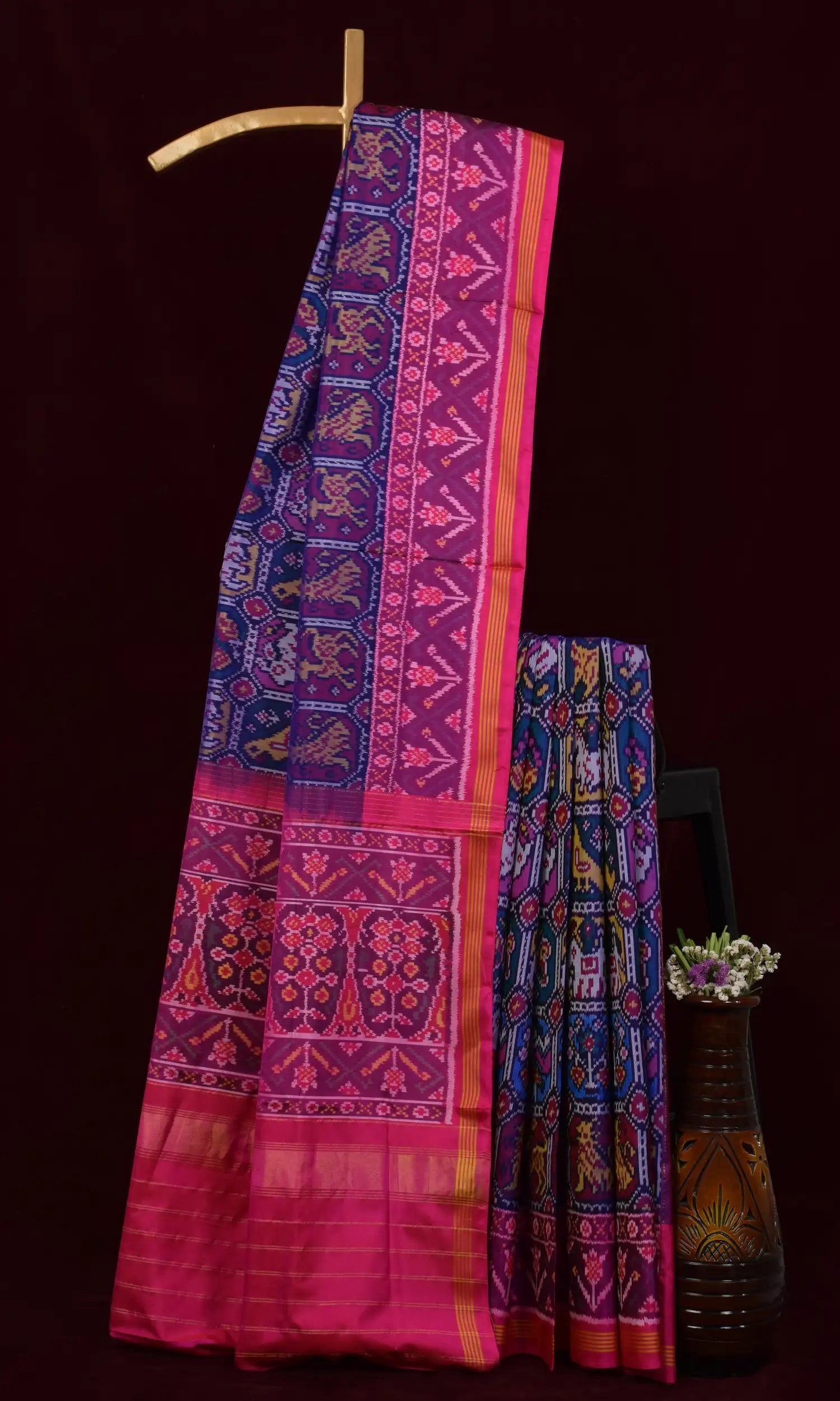 Single Ikat Patola Saree