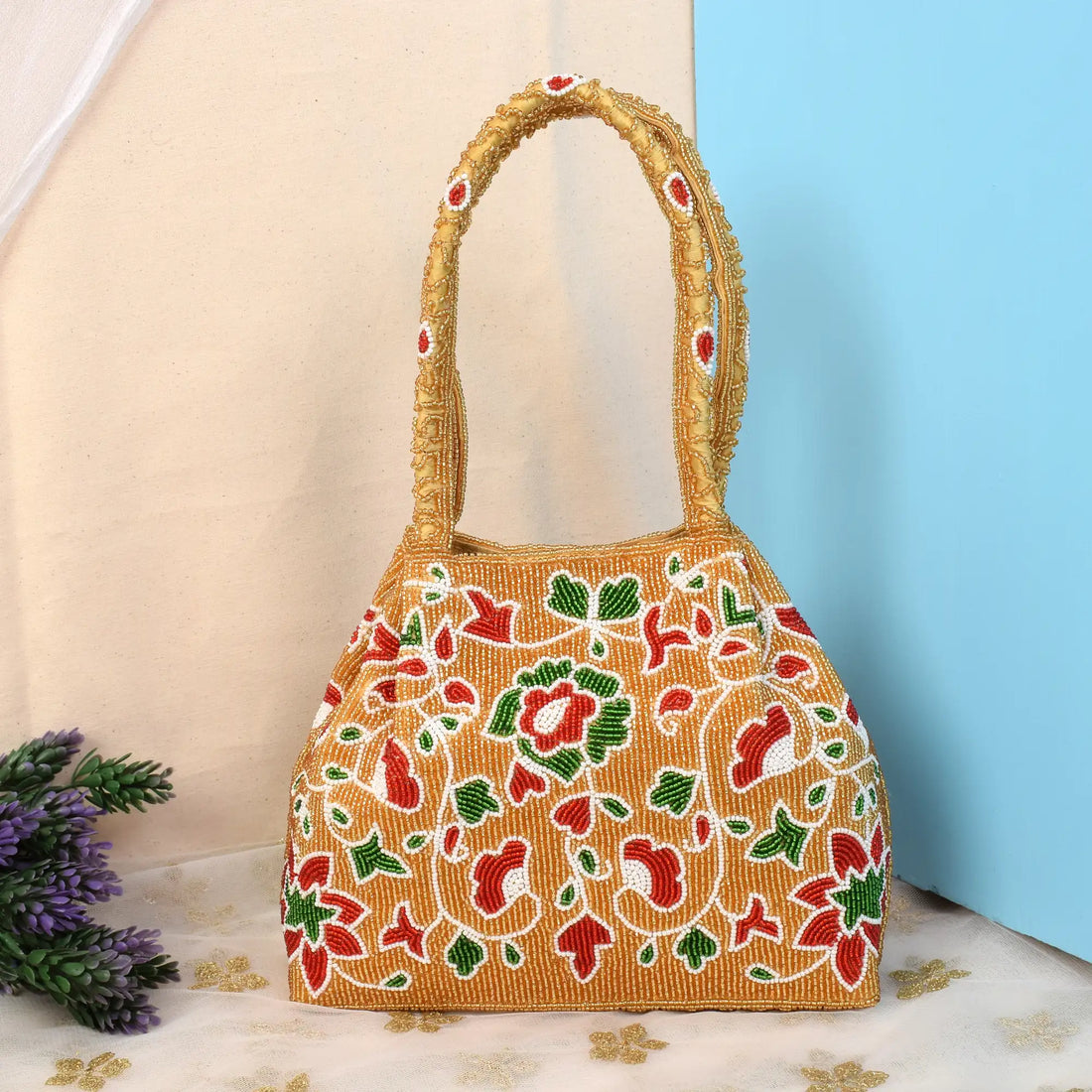 Patola Beaded Batva