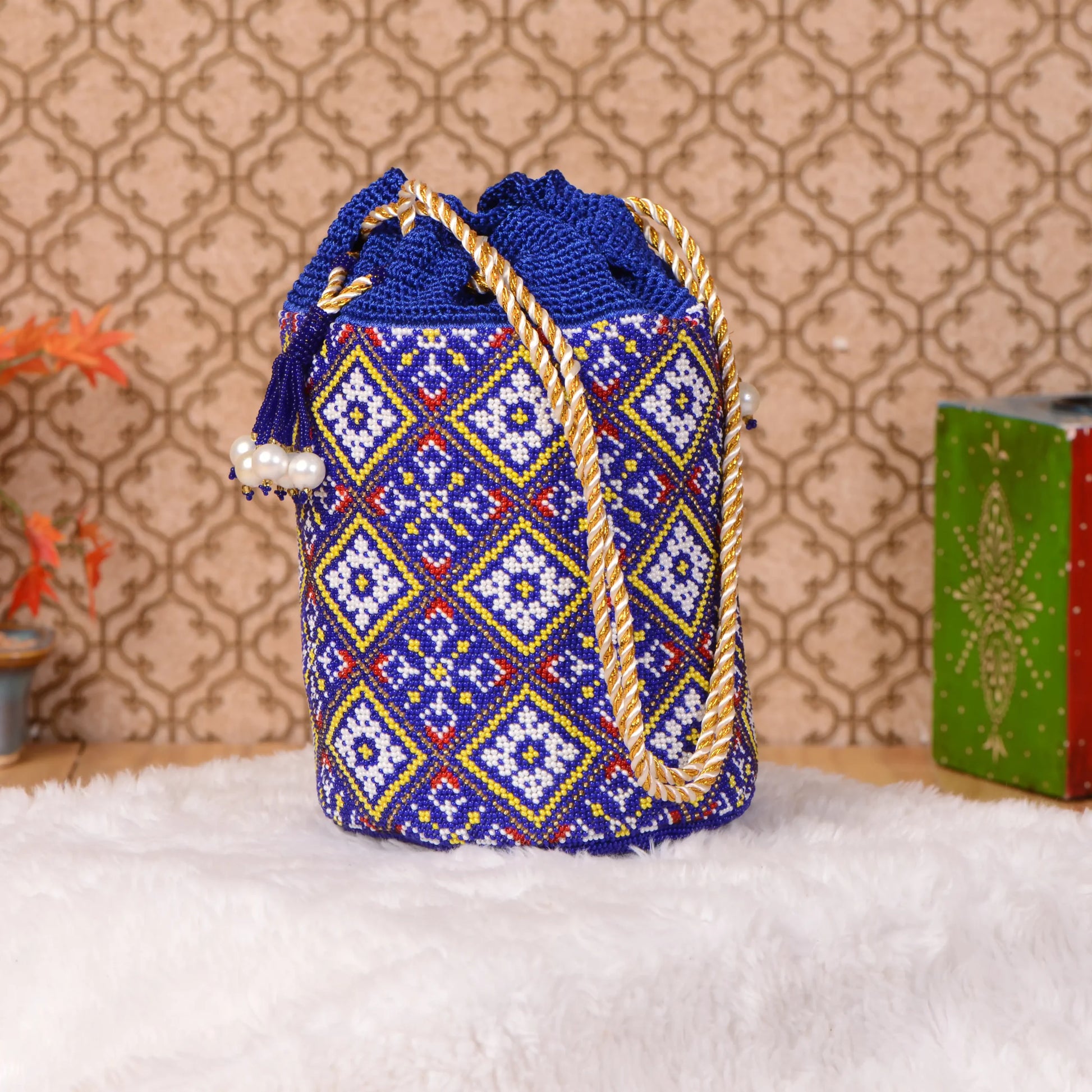 Patola Beaded Batva