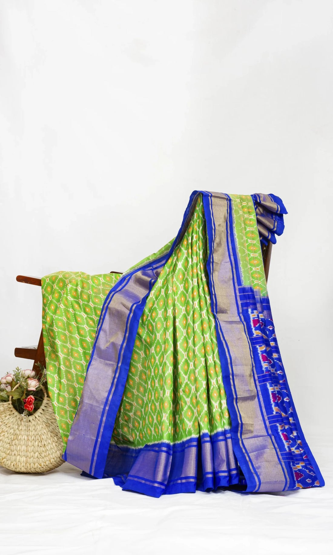 Pochampally Ikat Patola Saree