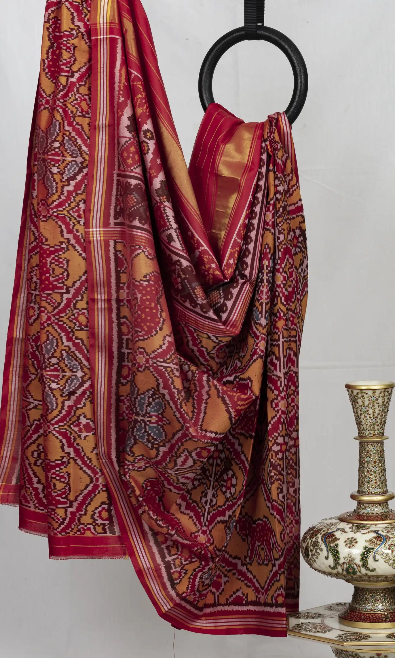 Single Ikat Patola Saree