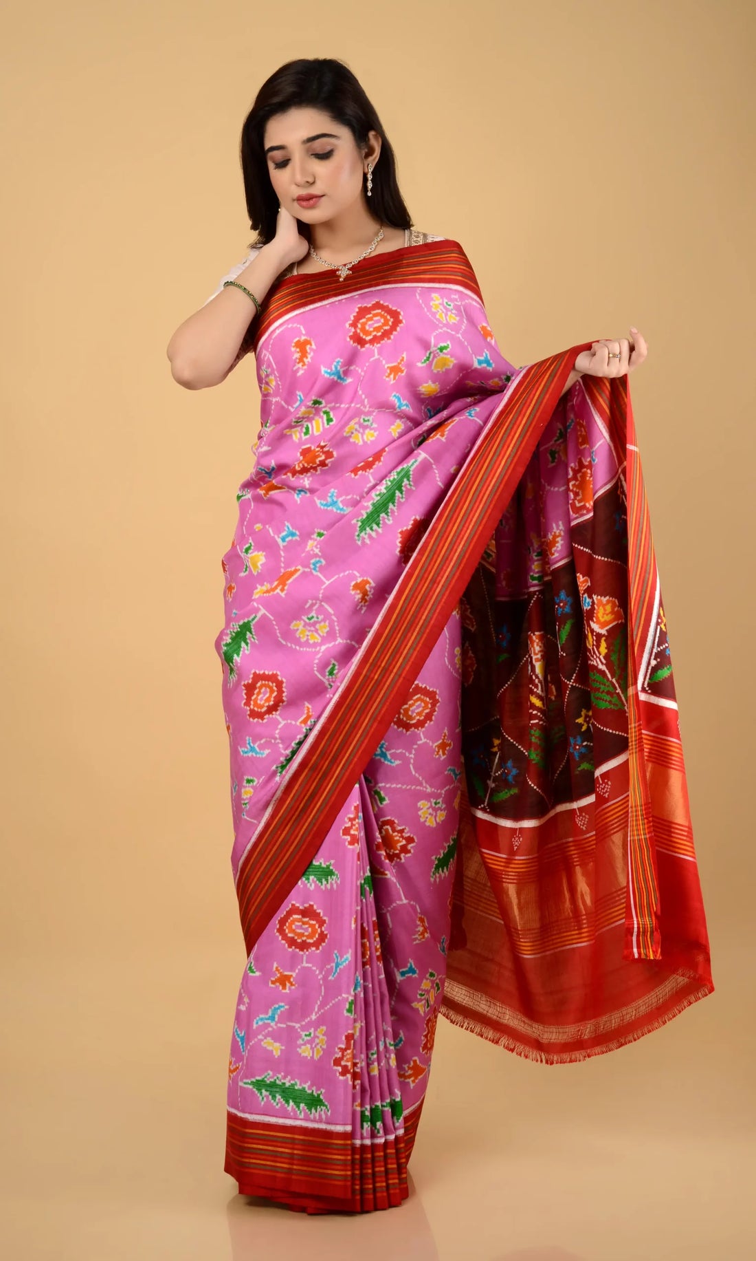 Double Ikat Patola Saree