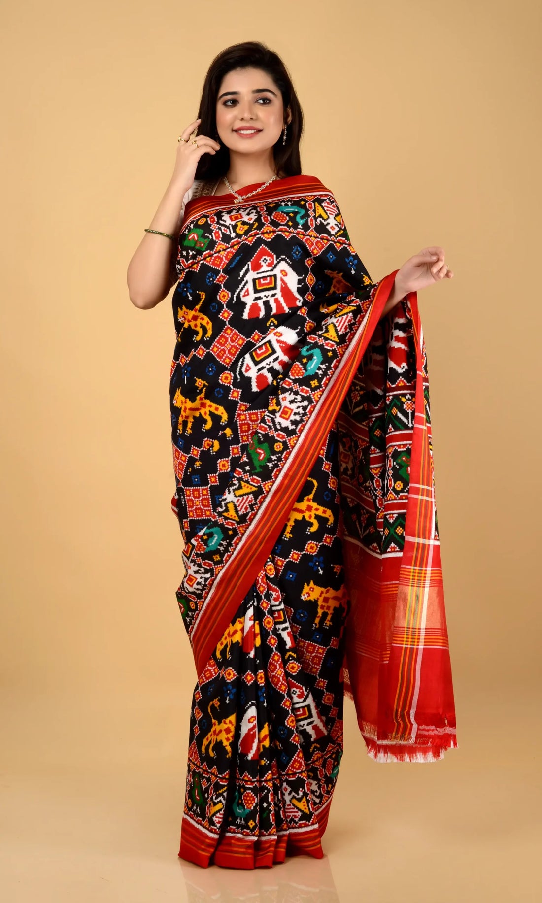Double Ikat Patola Saree
