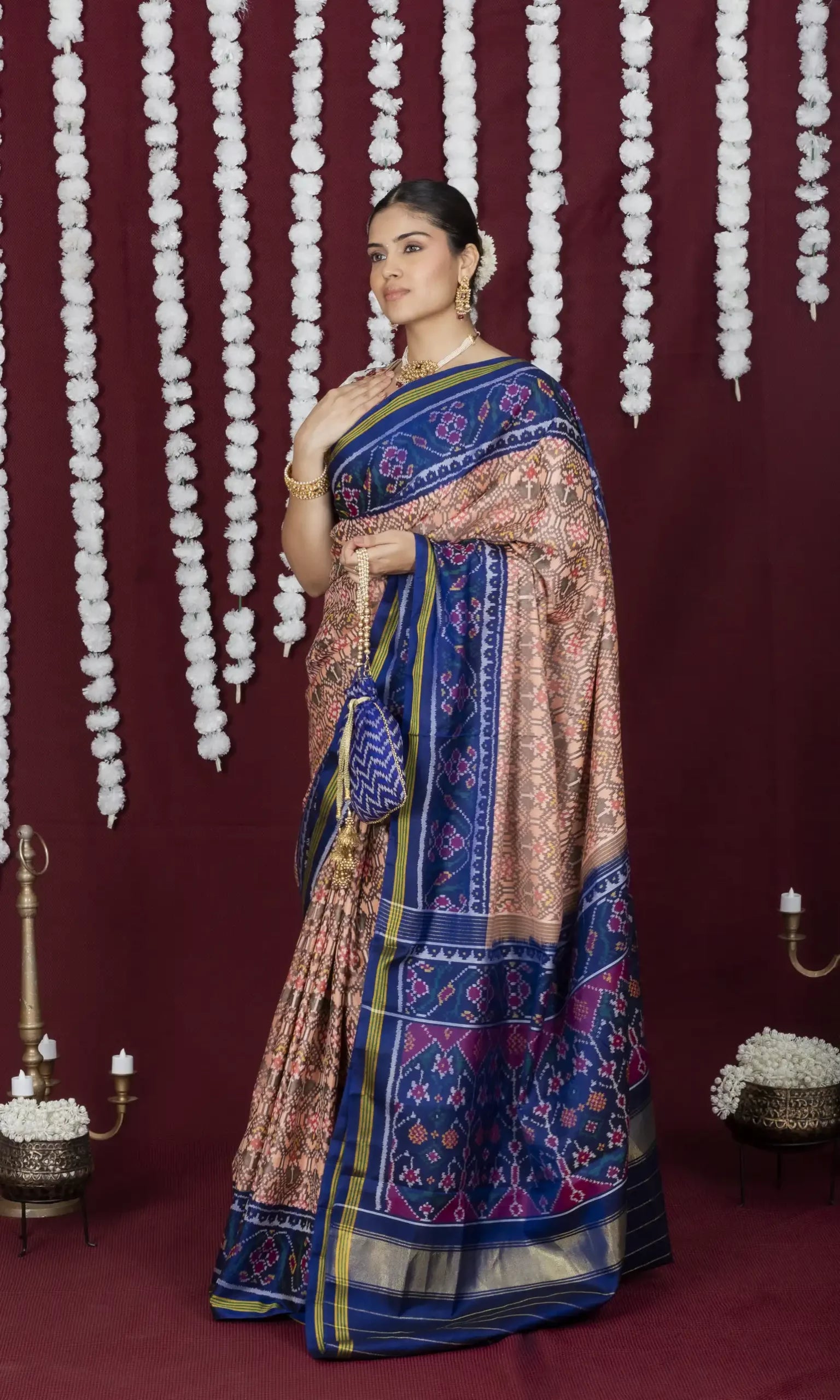 Single Ikat Patola Saree